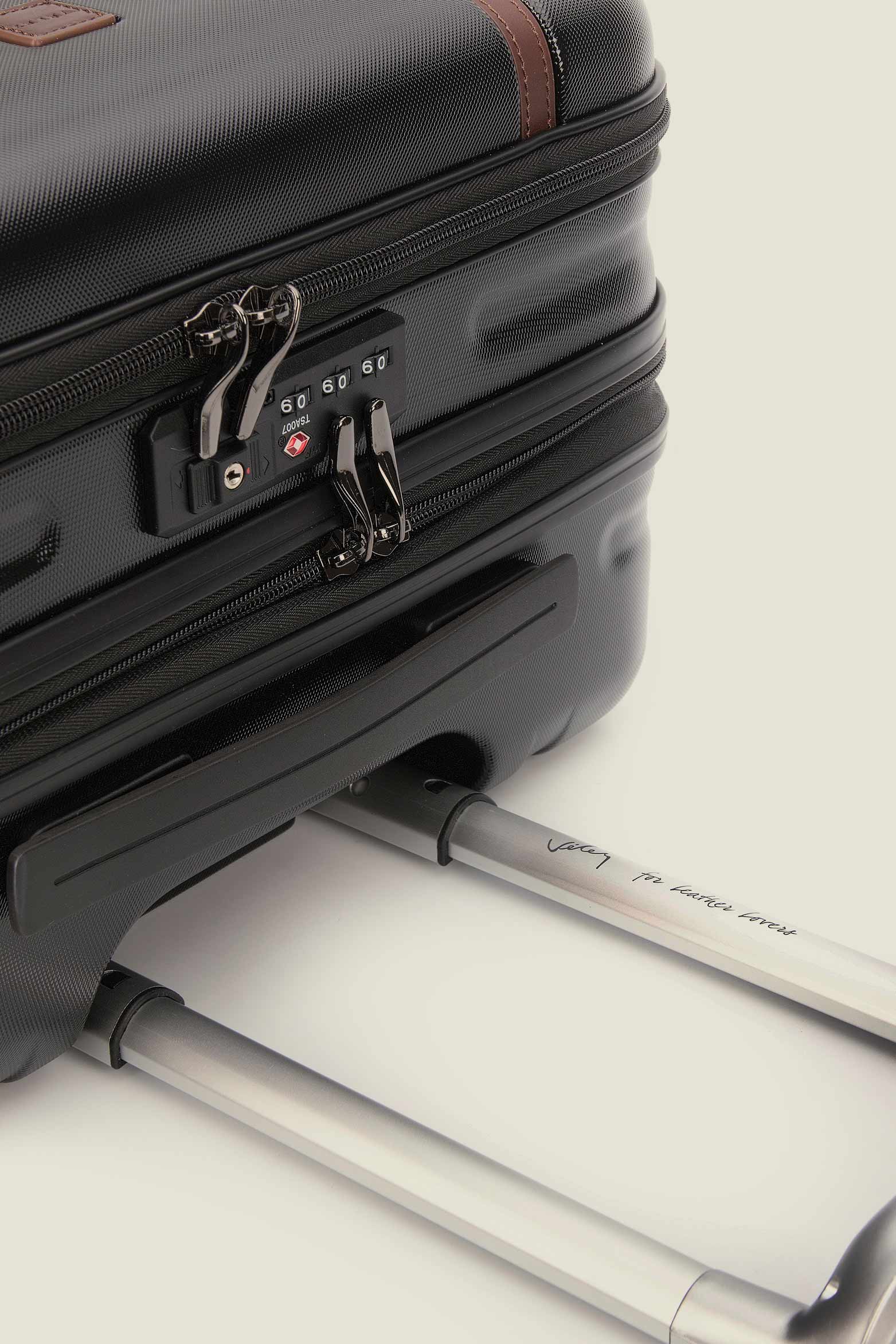 20” Lorenzi Suitcase in Black - Image 3