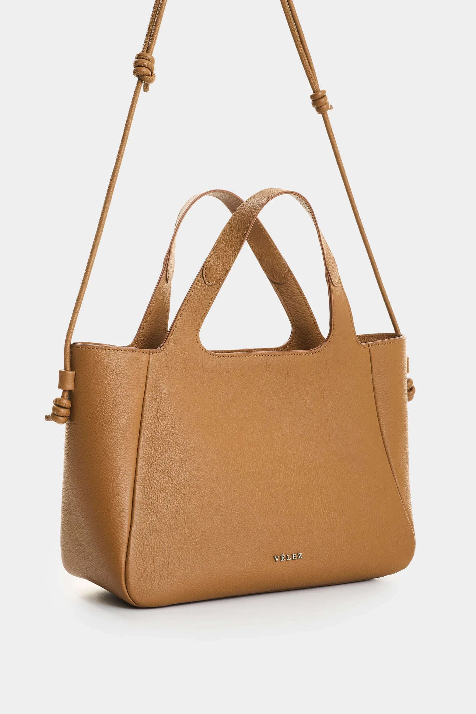 Ailana leather bowling bag for women - Image 2