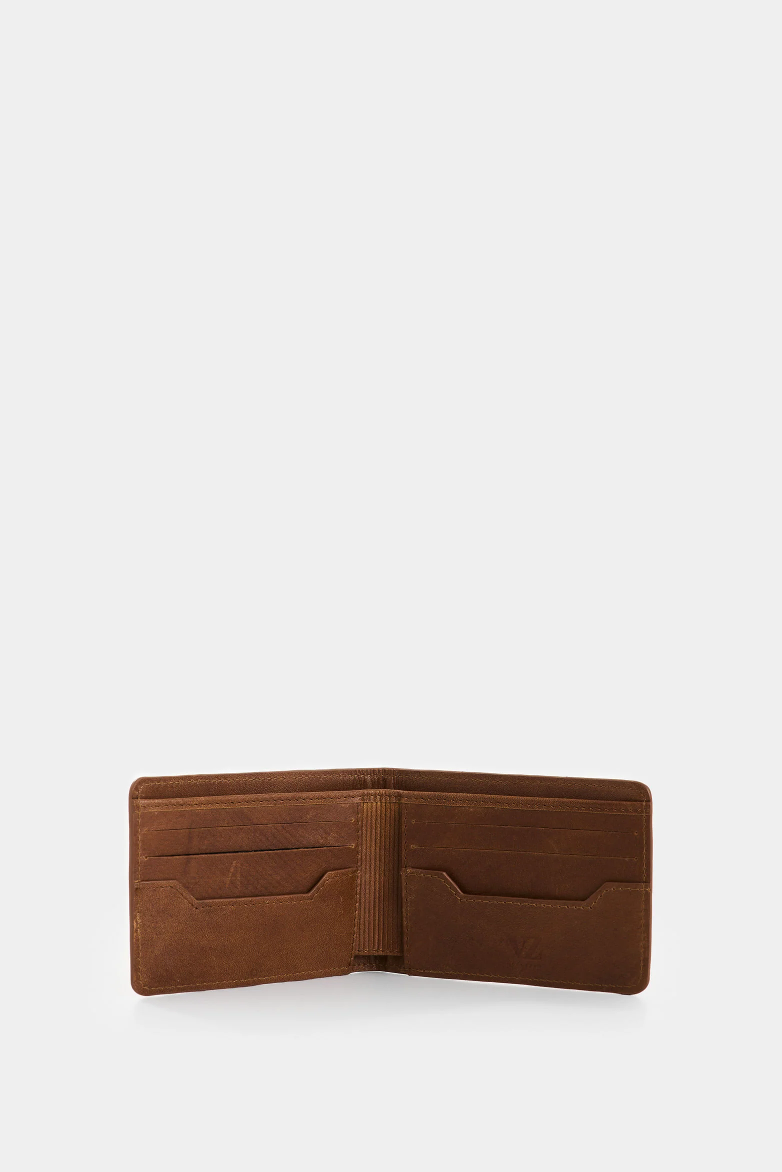 Alden Men's Leather Monogram Wallet - Image 2