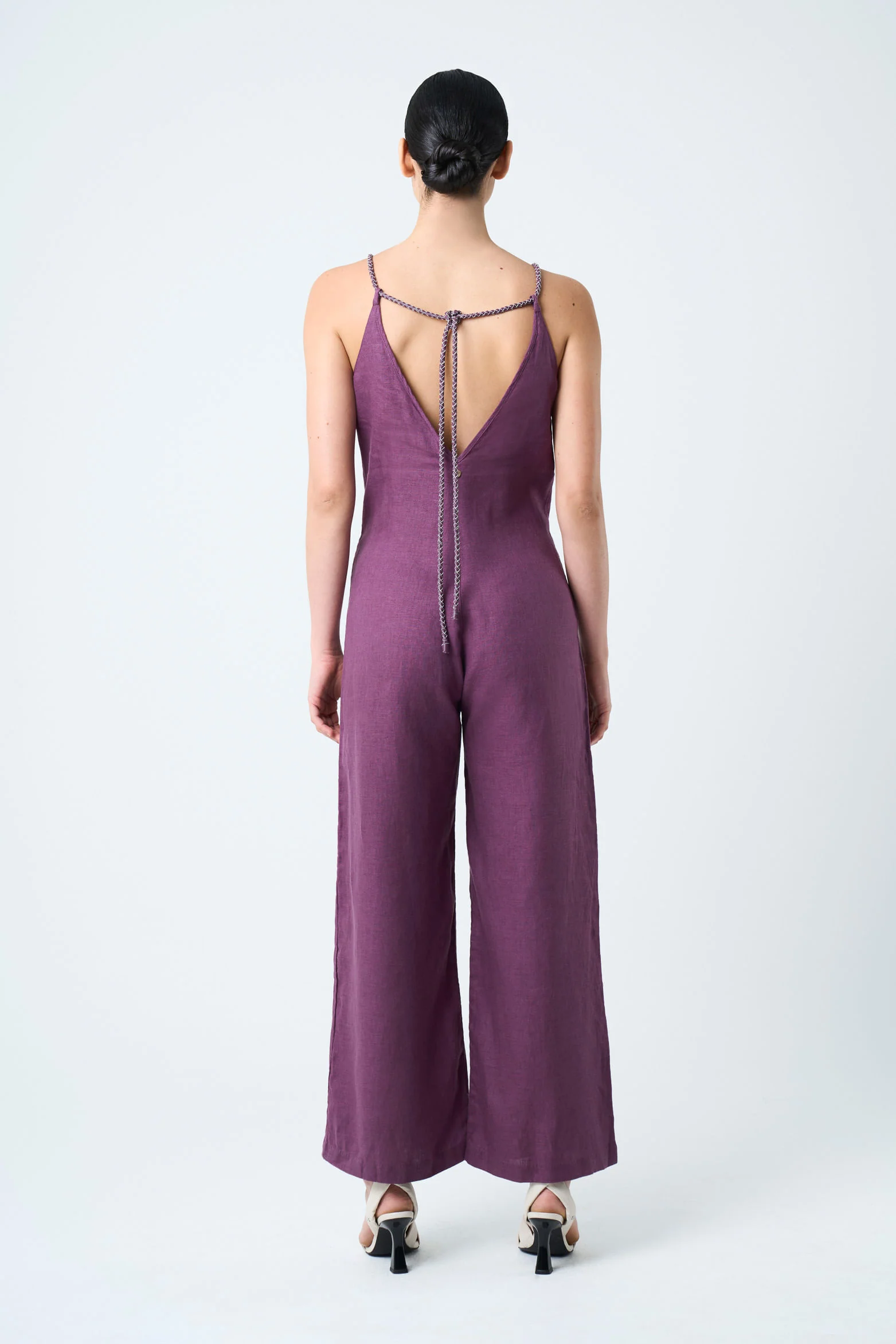 Alya Linen Jumpsuit for Women Loose Fit - Image 3