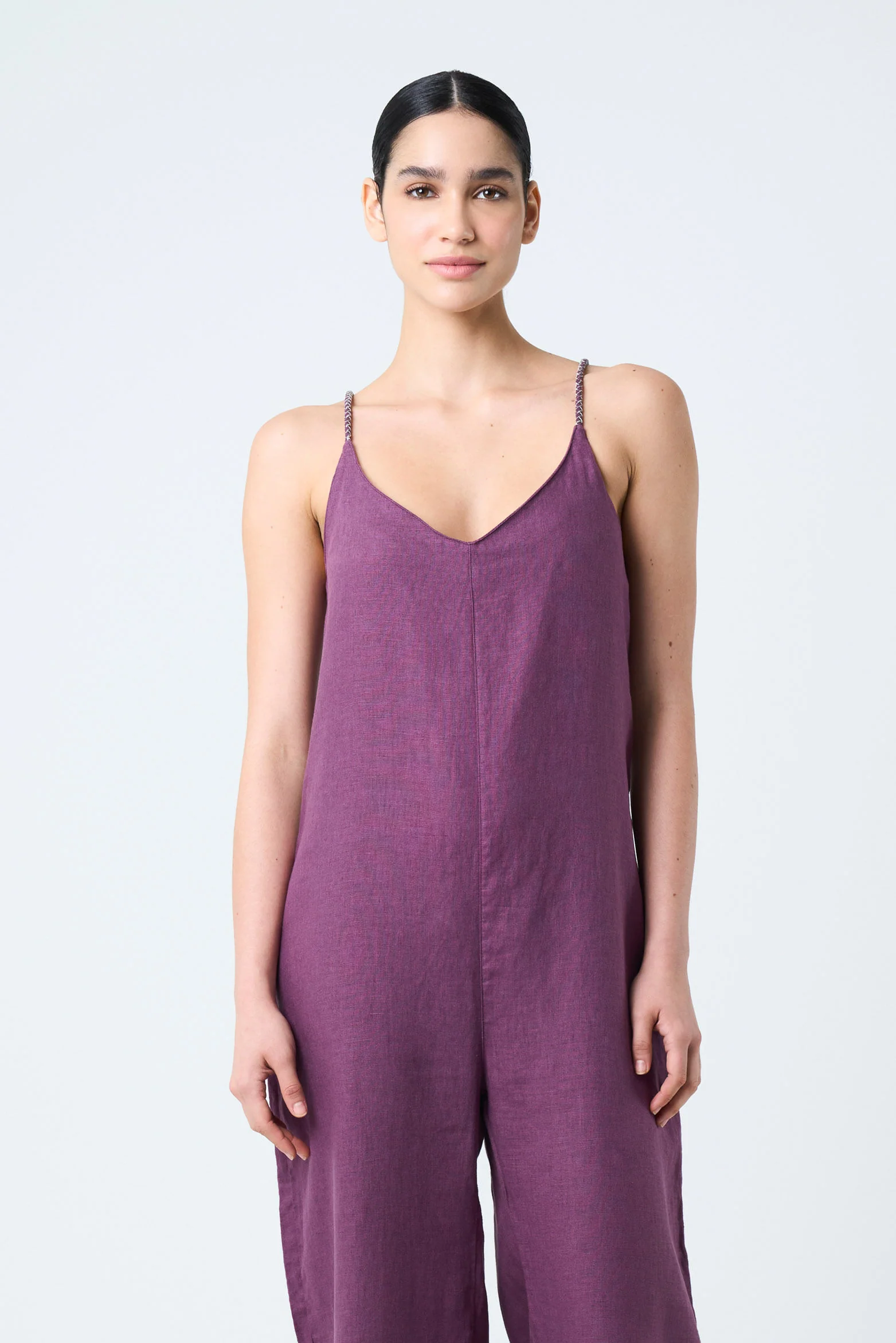 Alya Linen Jumpsuit for Women Loose Fit - Image 4