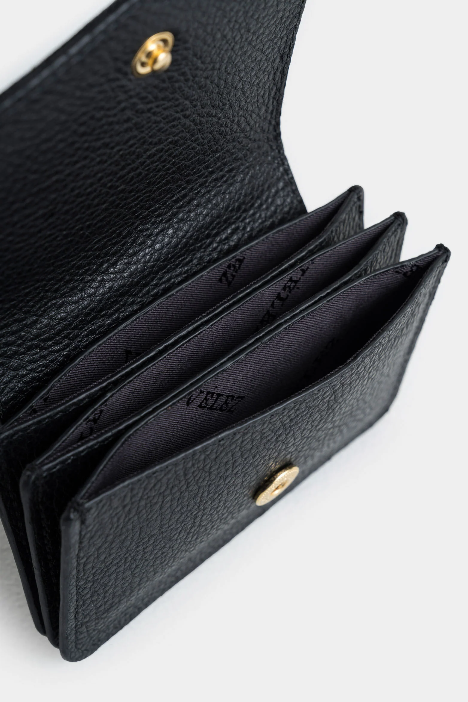 Arabia Leather and Canvas Card Holder for Women, Monogram - Image 5