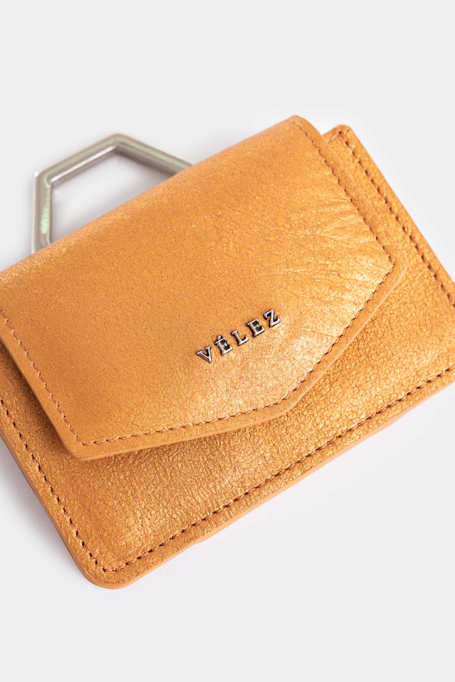 Arabia Leather Document Holder for Women Cracked Effect - Image 4