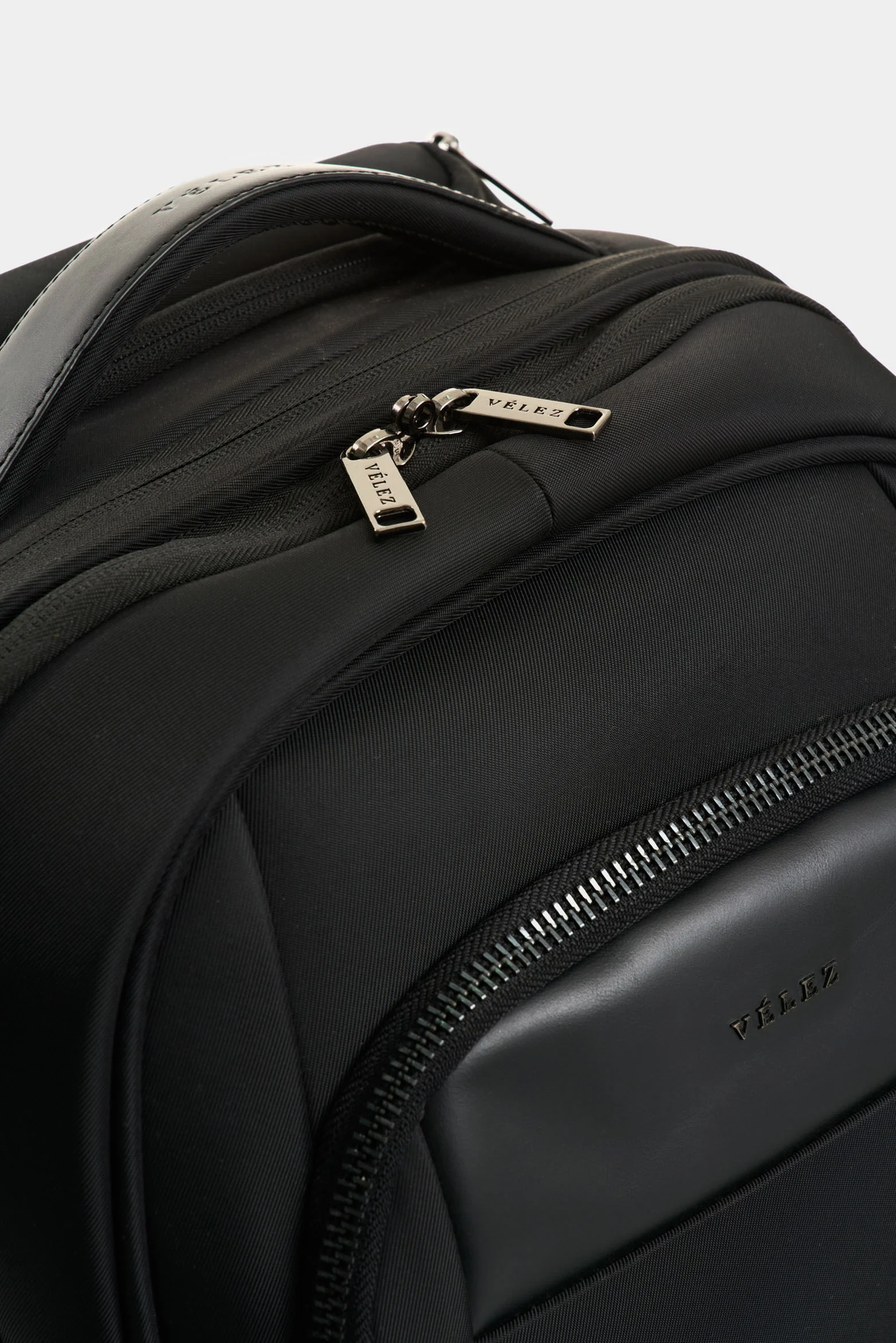 Arezzo Canvas Backpack for Men with Leather Details - Image 4