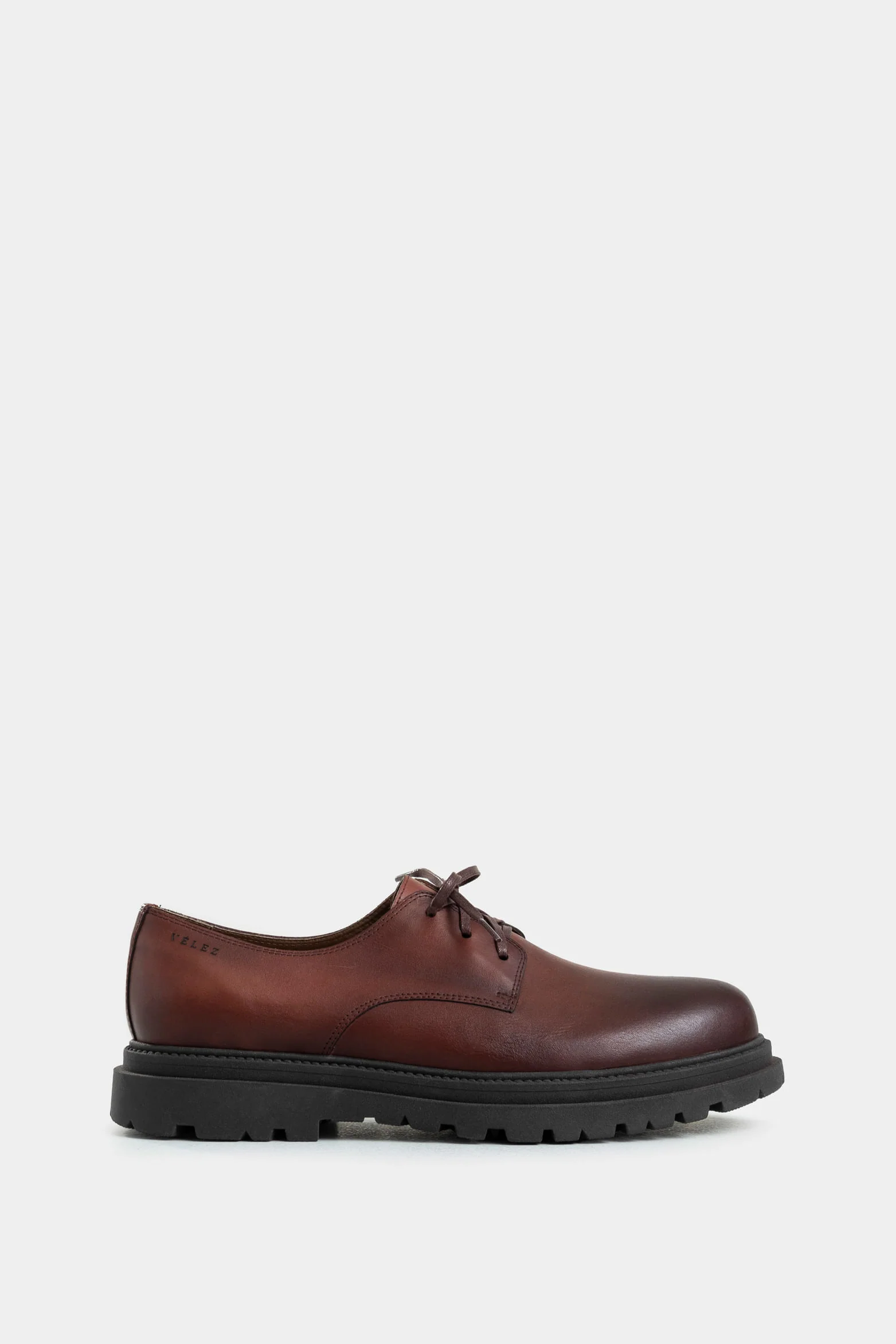 Arezzo Corded Leather Shoes for Men with Aged Effect