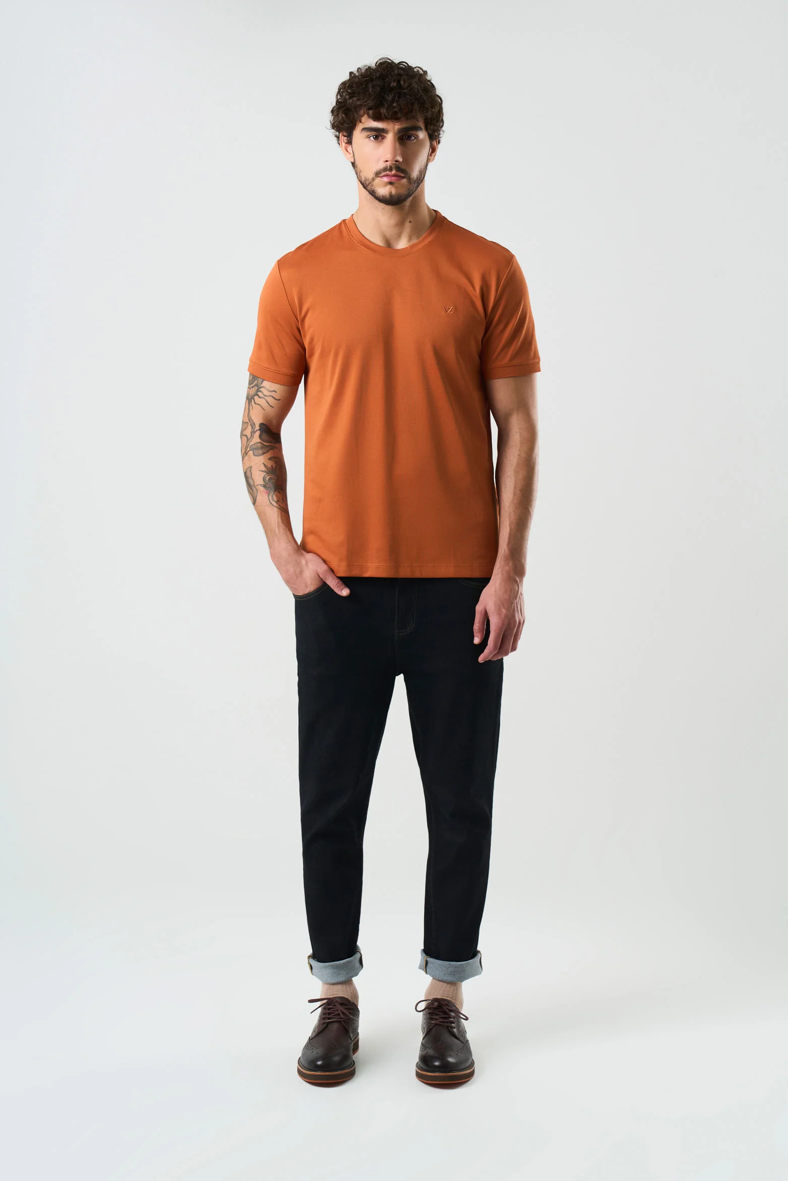 Arizona Men's Semi-Fitted Micropima T-Shirt - Image 4