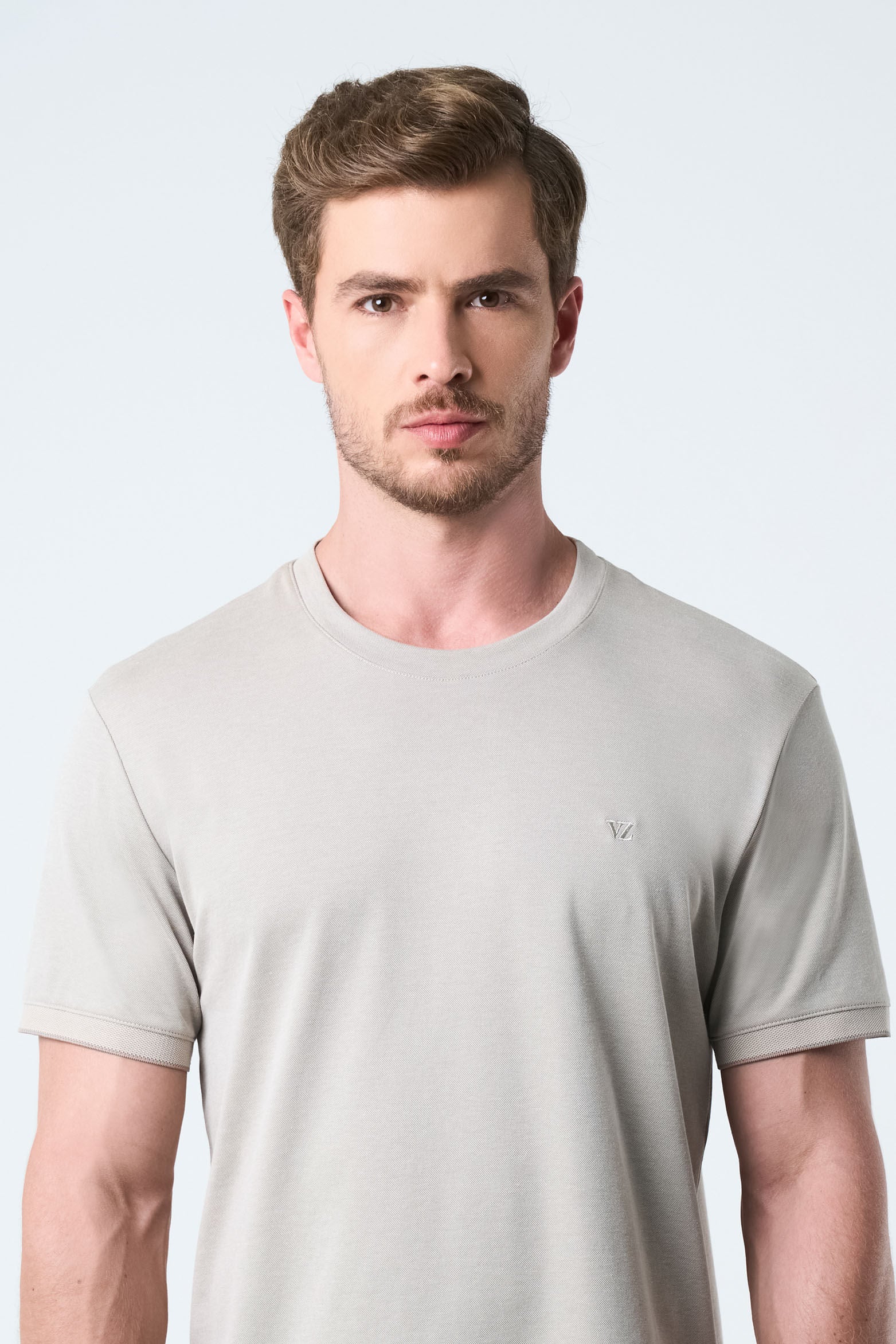 Arizona Micropima T-Shirt for Men Semi-Fitted - Image 6
