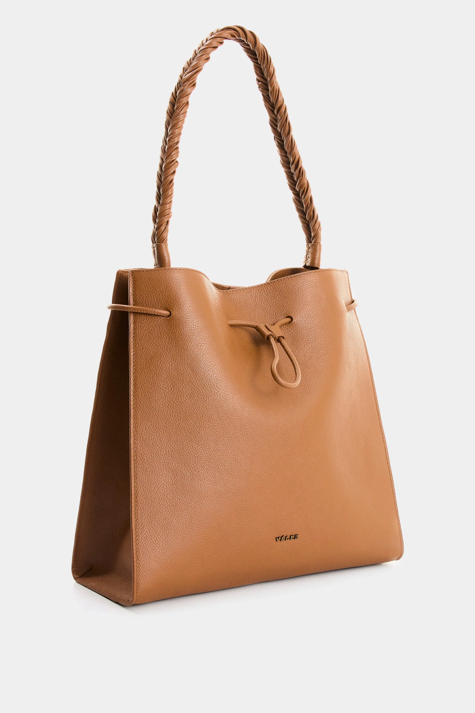 Aromia leather shopping bag for women - Image 2