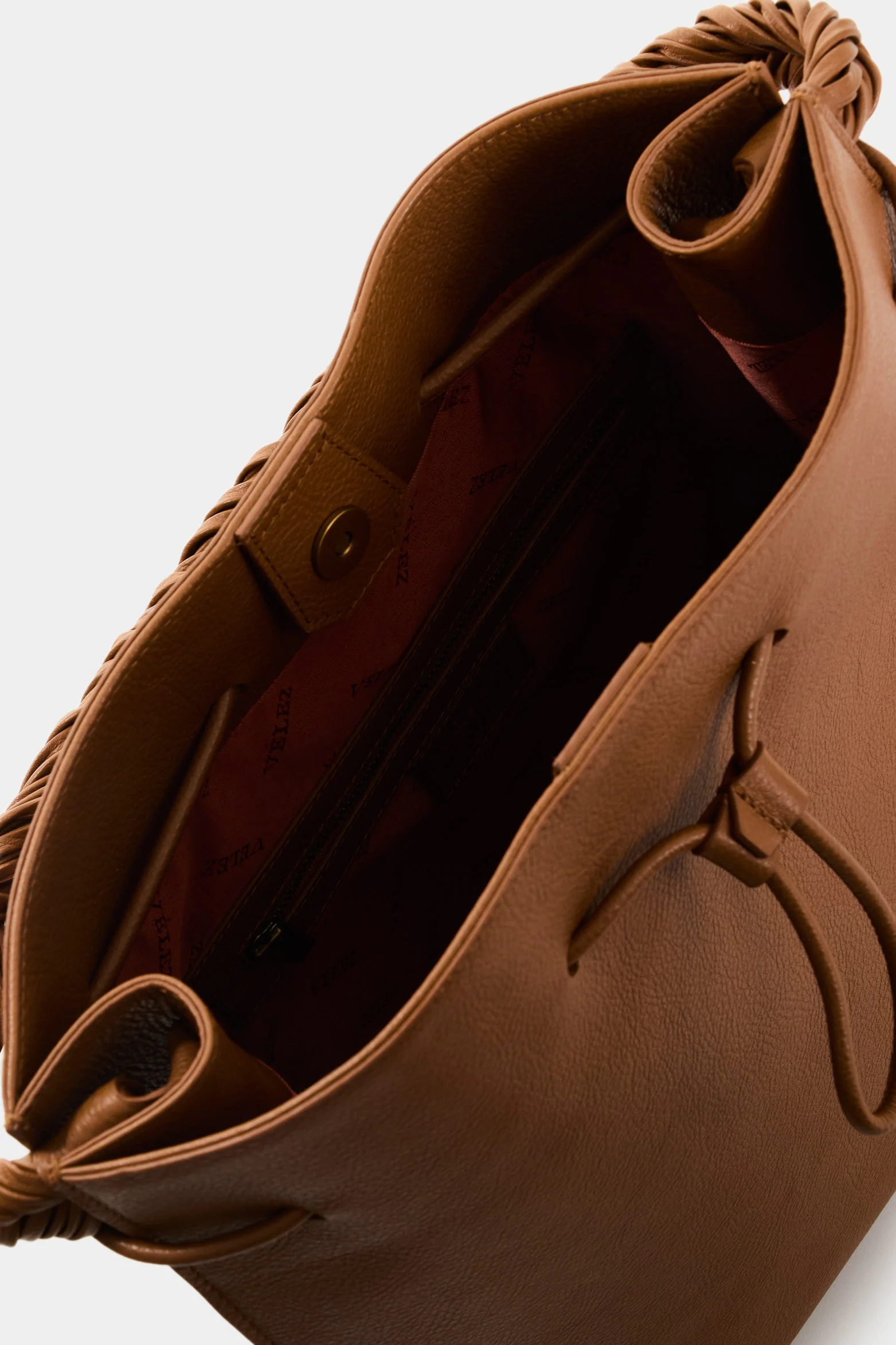 Aromia leather shopping bag for women - Image 5