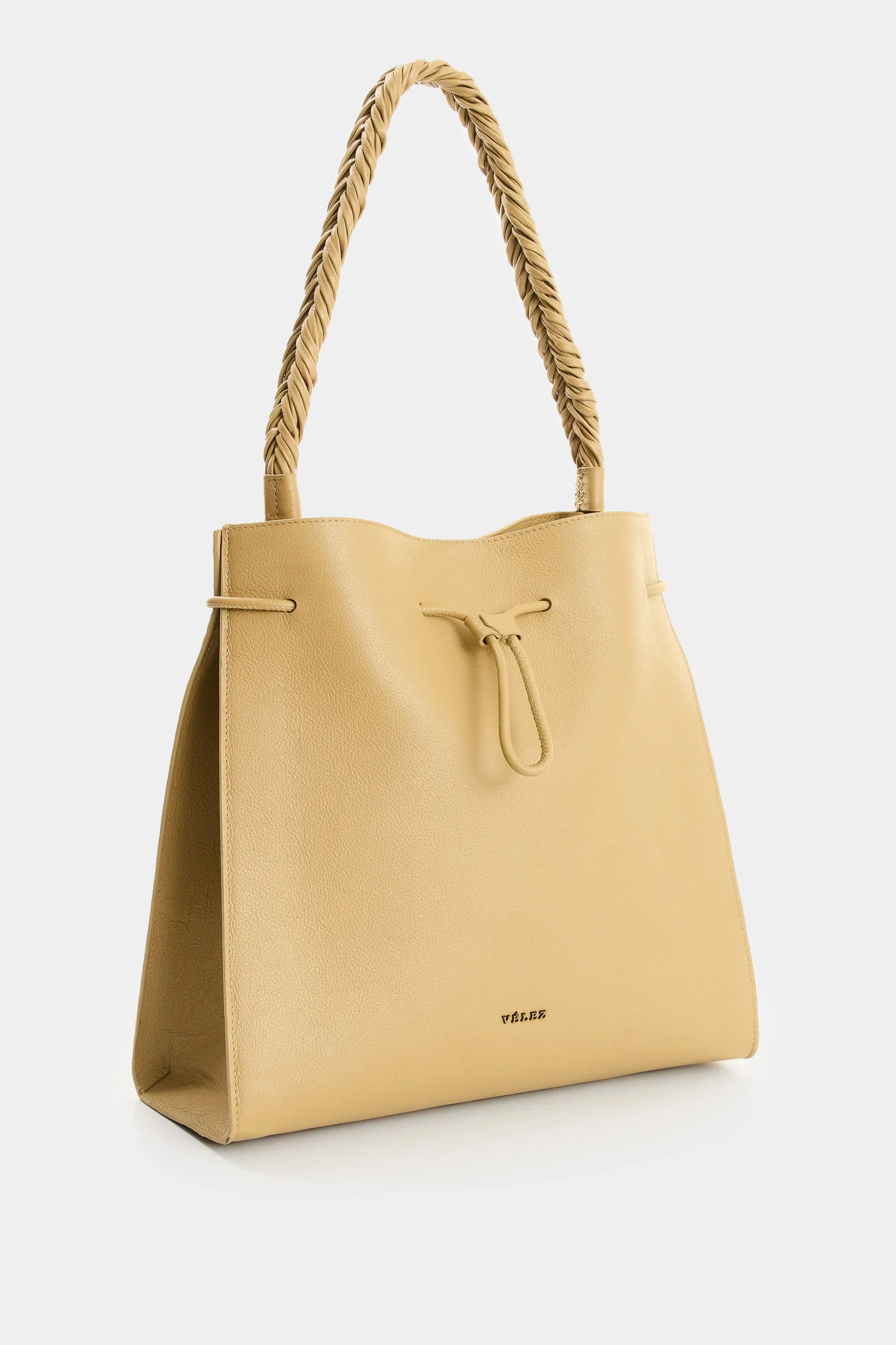 Aromia leather shopping bag for women - Image 2