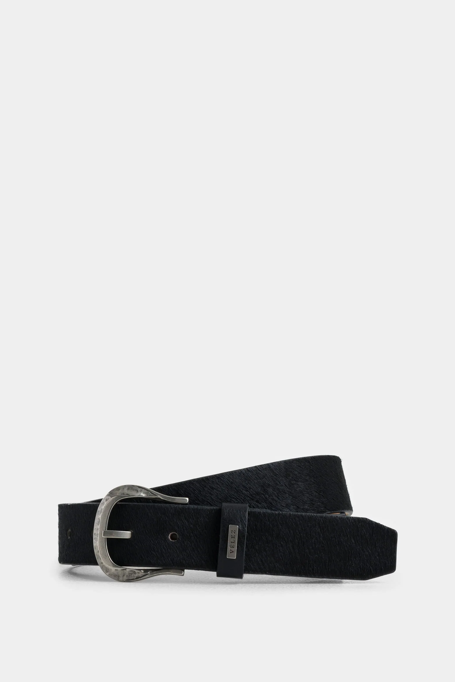 Artemis 2.0 Hair-on Leather Single-Sided Belt for Women with Western Buckle