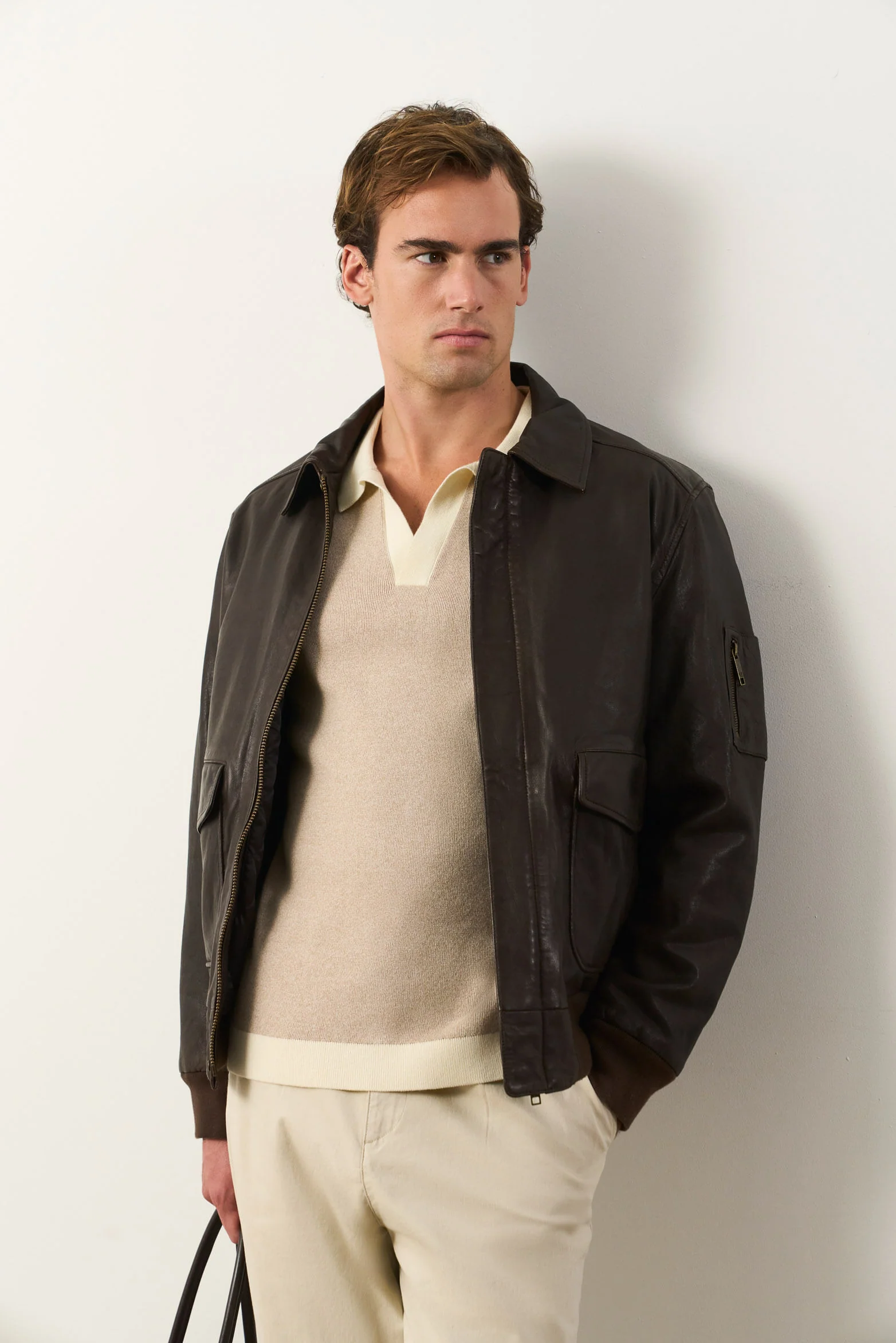 Asiri cotton knit polo for men - Image 7