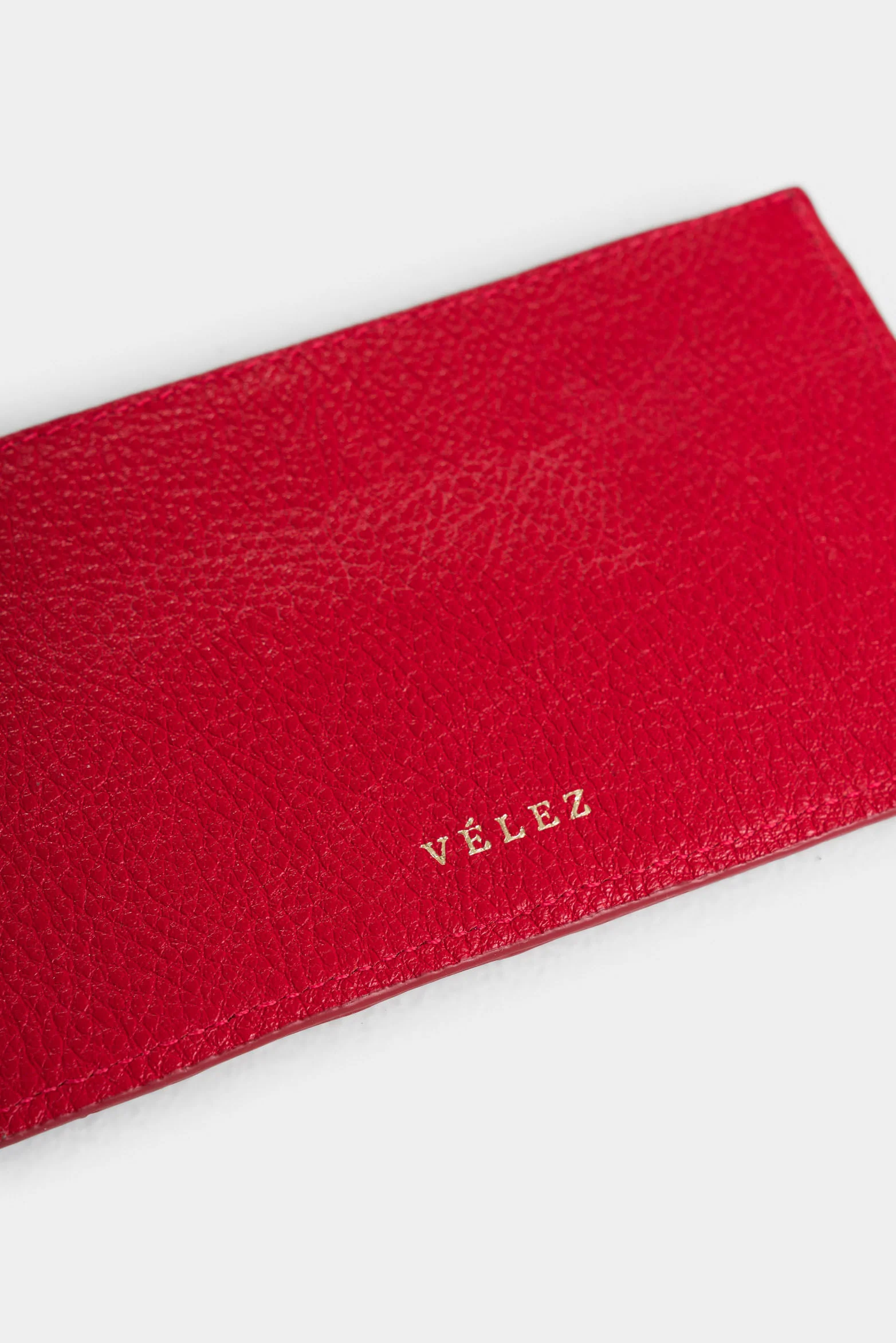 Ava Leather Card Holder with Jacquard Detail for Women - Image 4