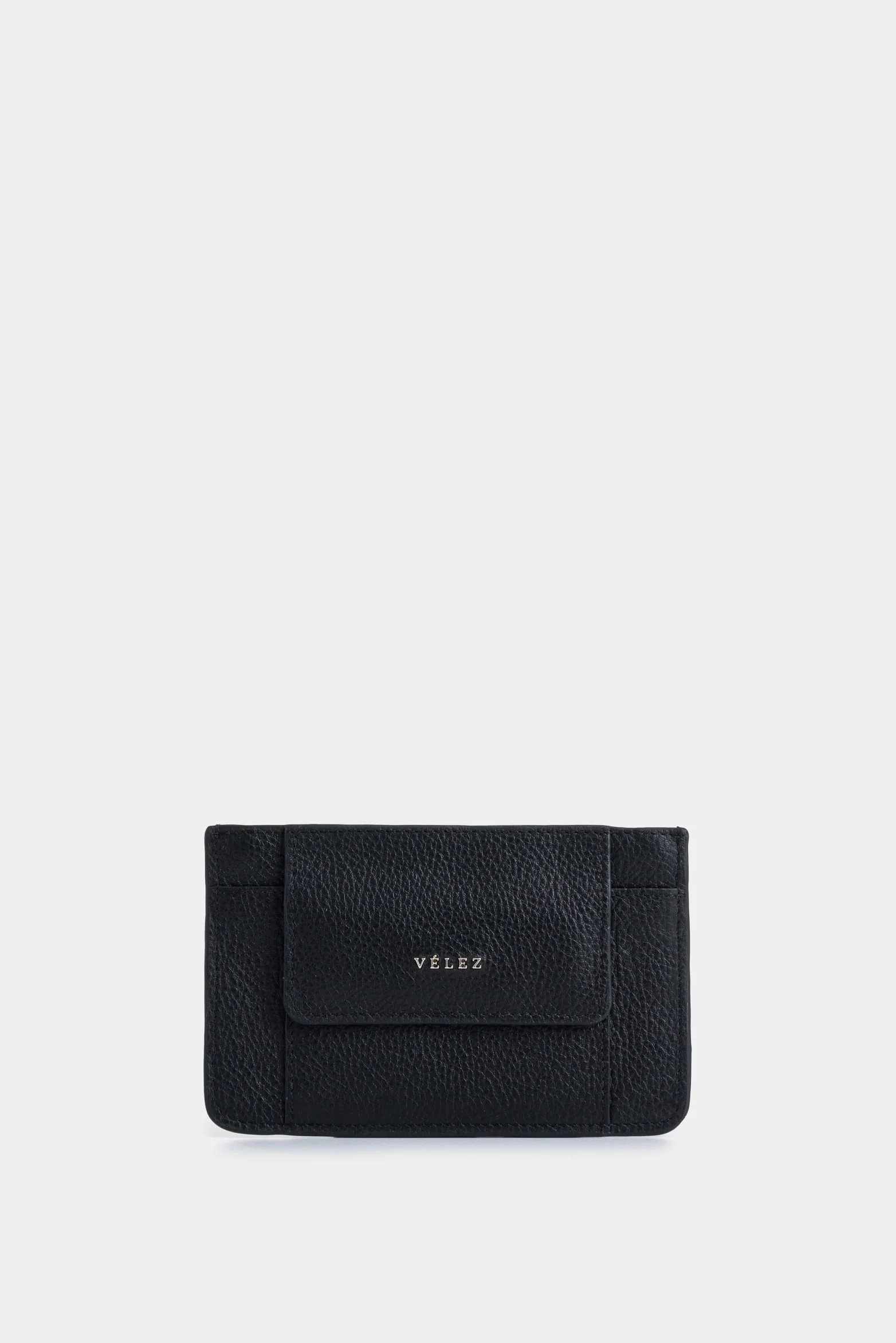 Aventurina leather document holder for women with coin pocket