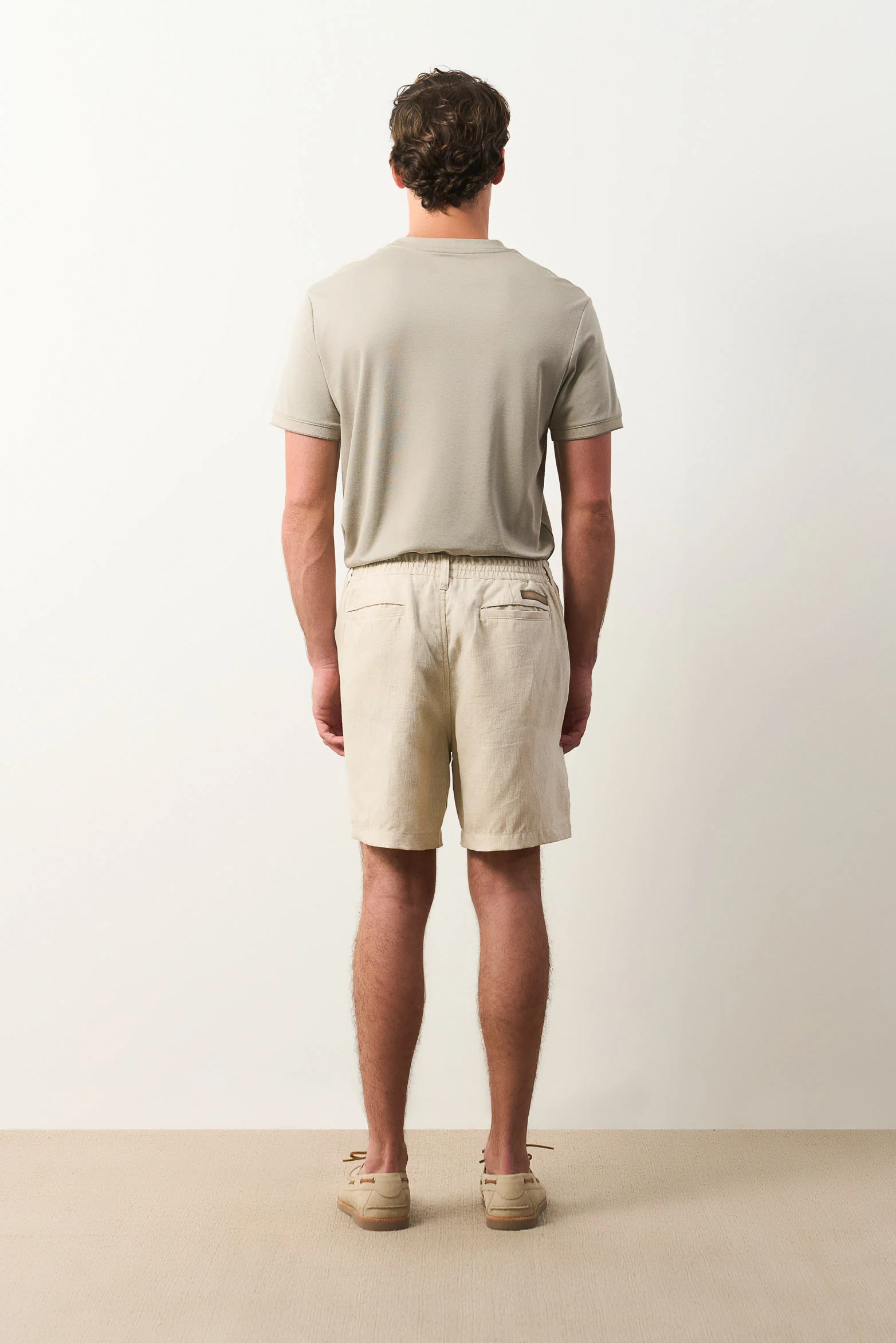 Bélgica linen bermuda shorts for men - Image 3