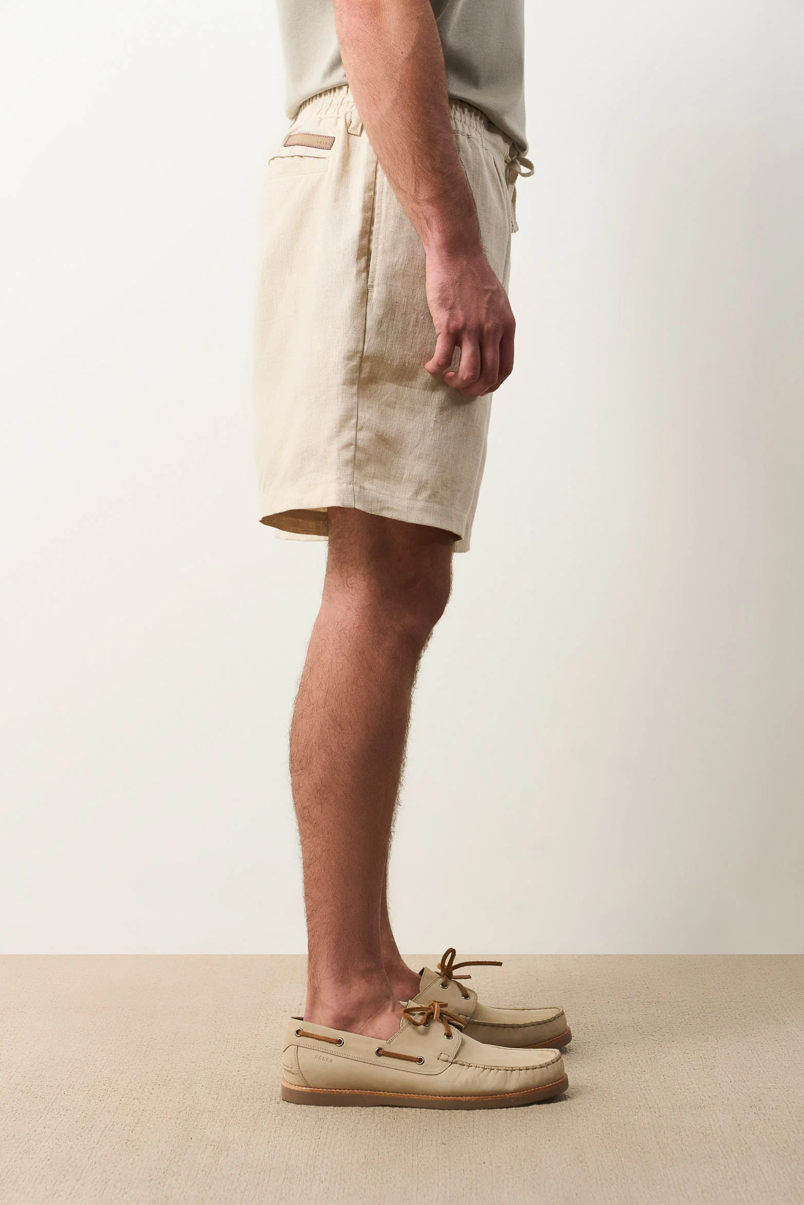Bélgica linen bermuda shorts for men - Image 4