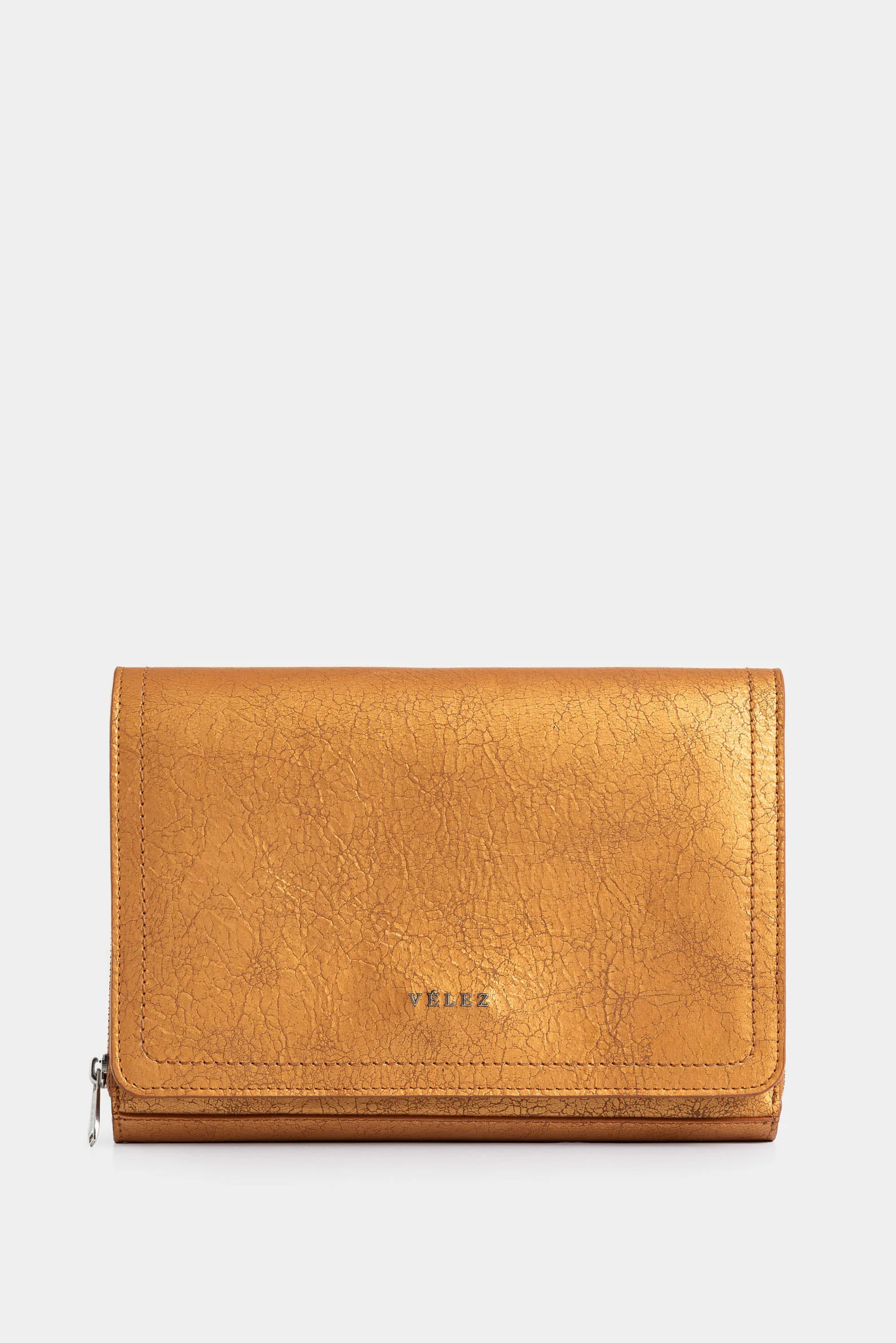 Bowling Abi Leather Bag with Braided Strap