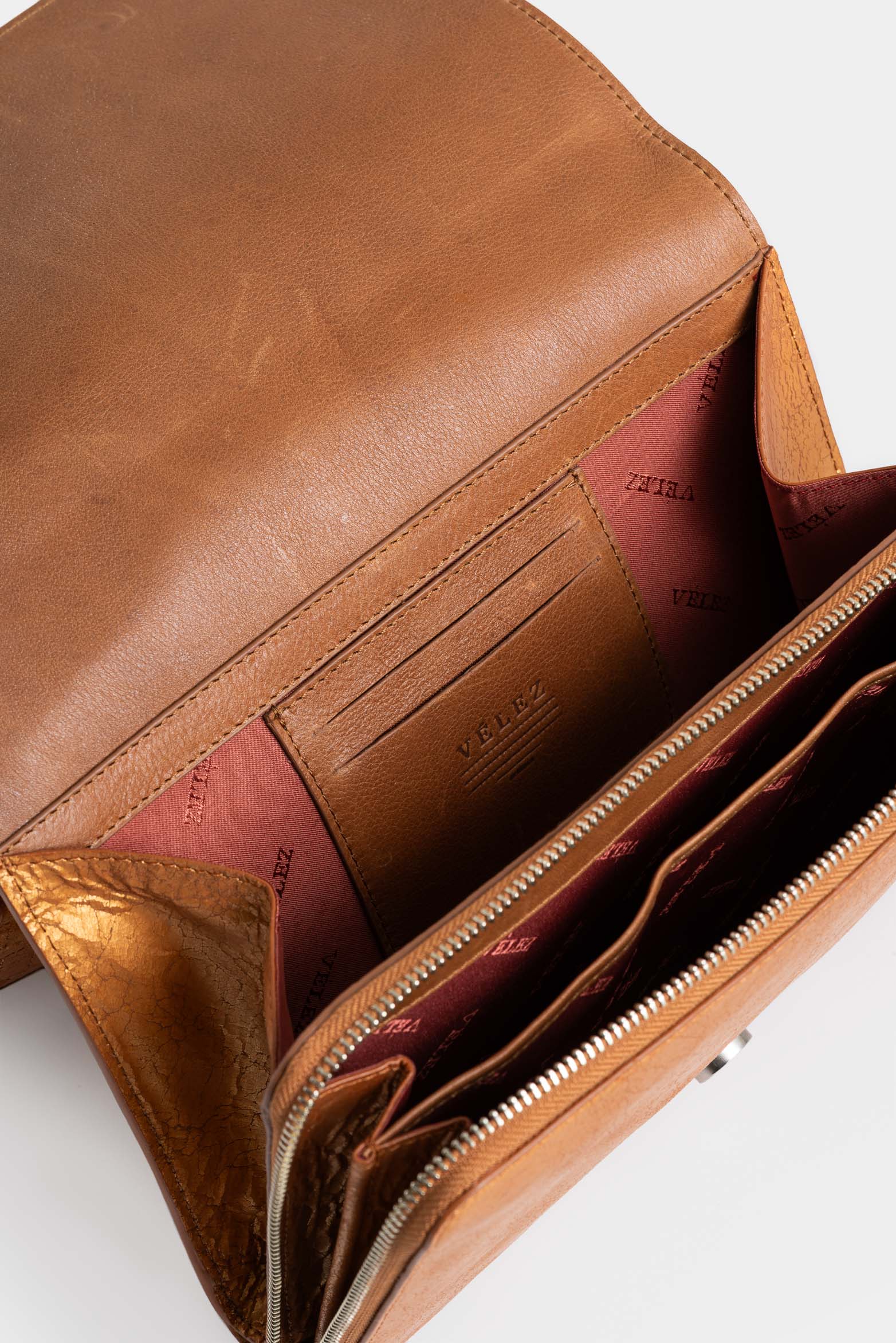 Bowling Abi Leather Bag with Braided Strap - Image 5