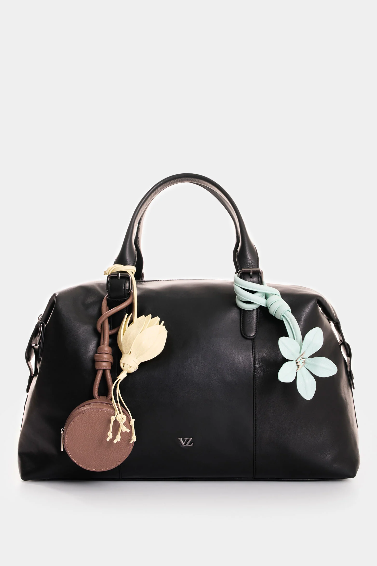 Bowling Flowers in Black Leather - Image 6