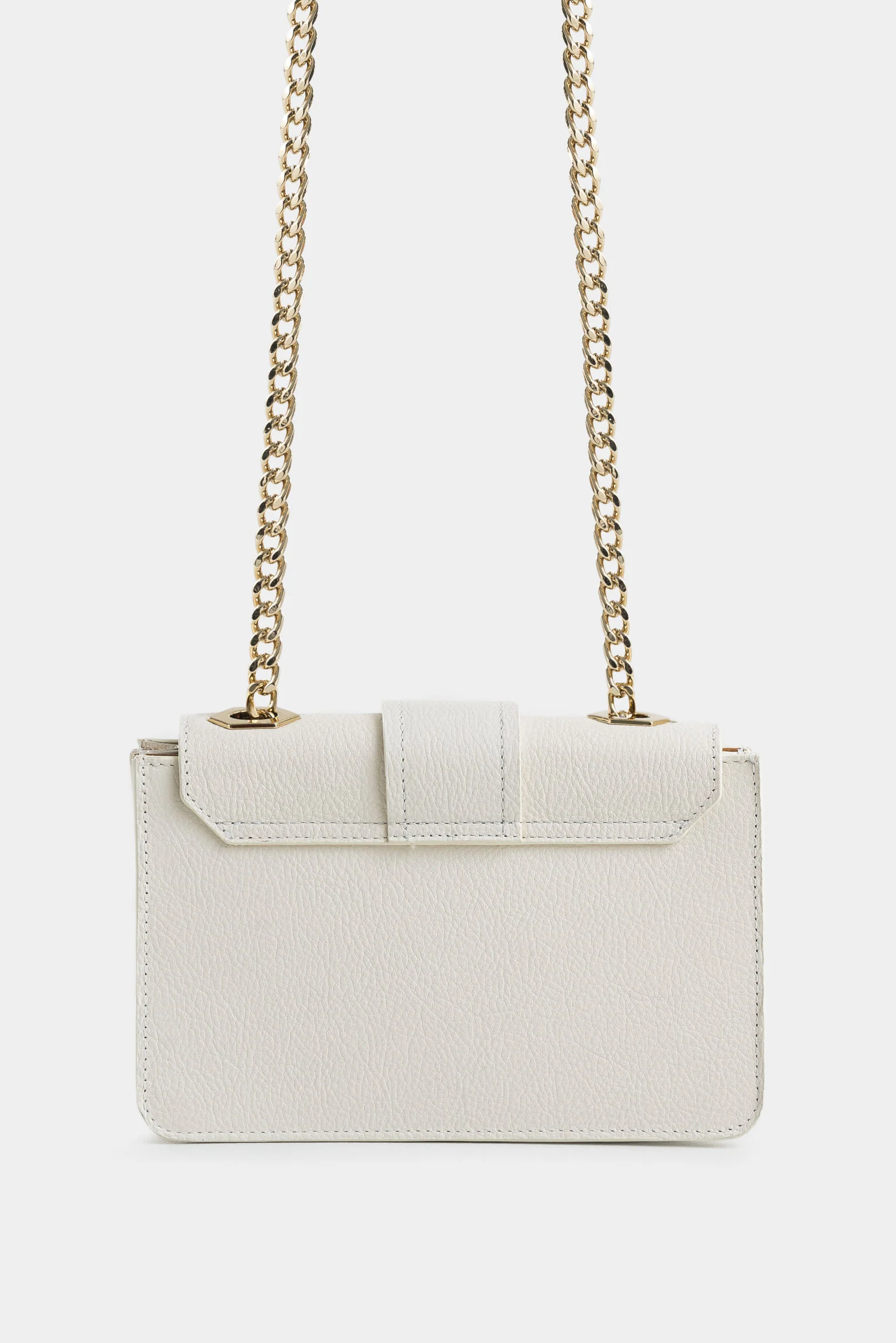 Bowling Garniel Leather Bag for Women with Hexagonal Details - Image 3