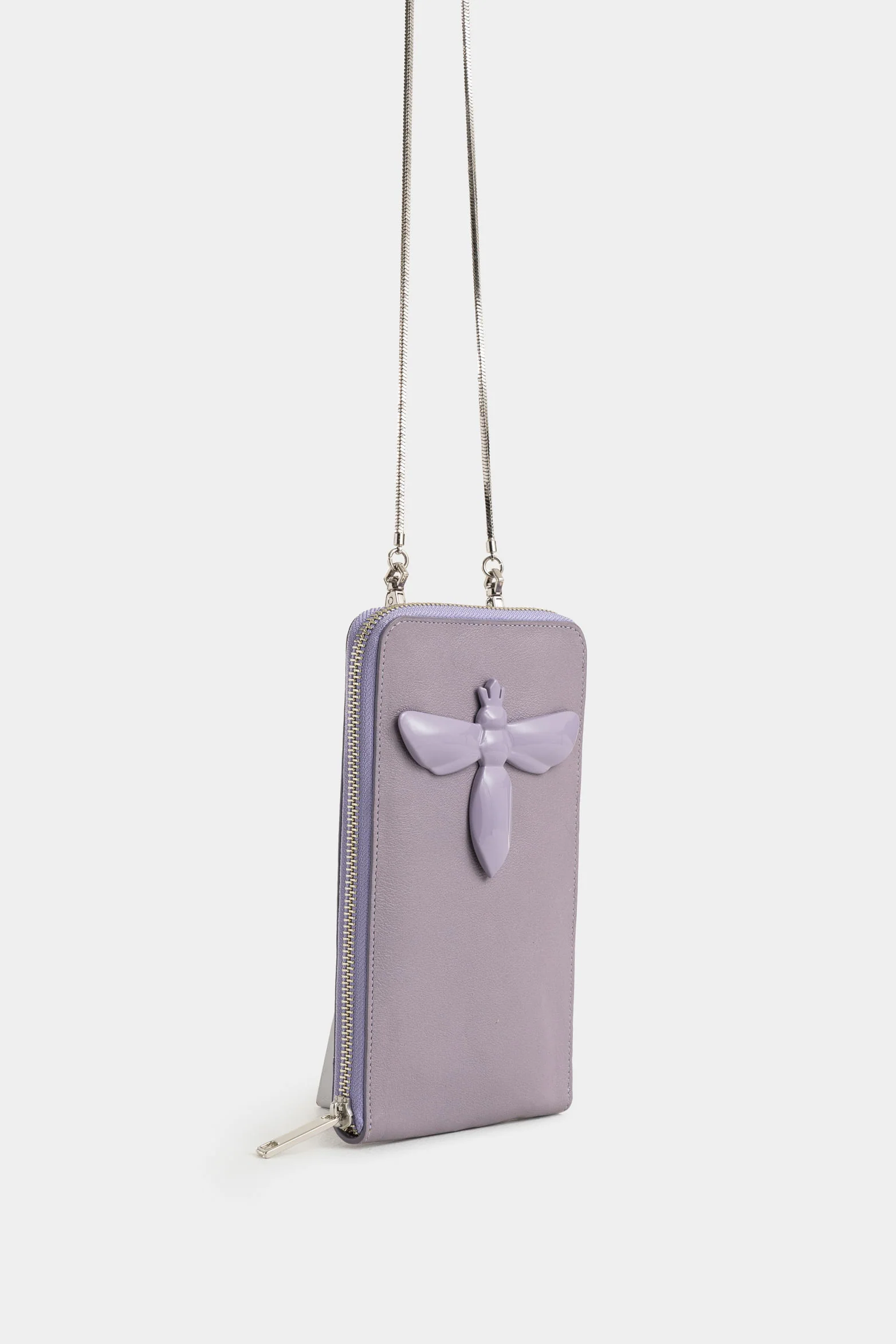 Calas Leather Cell Phone Holder for Women with Bee Marking - Image 2