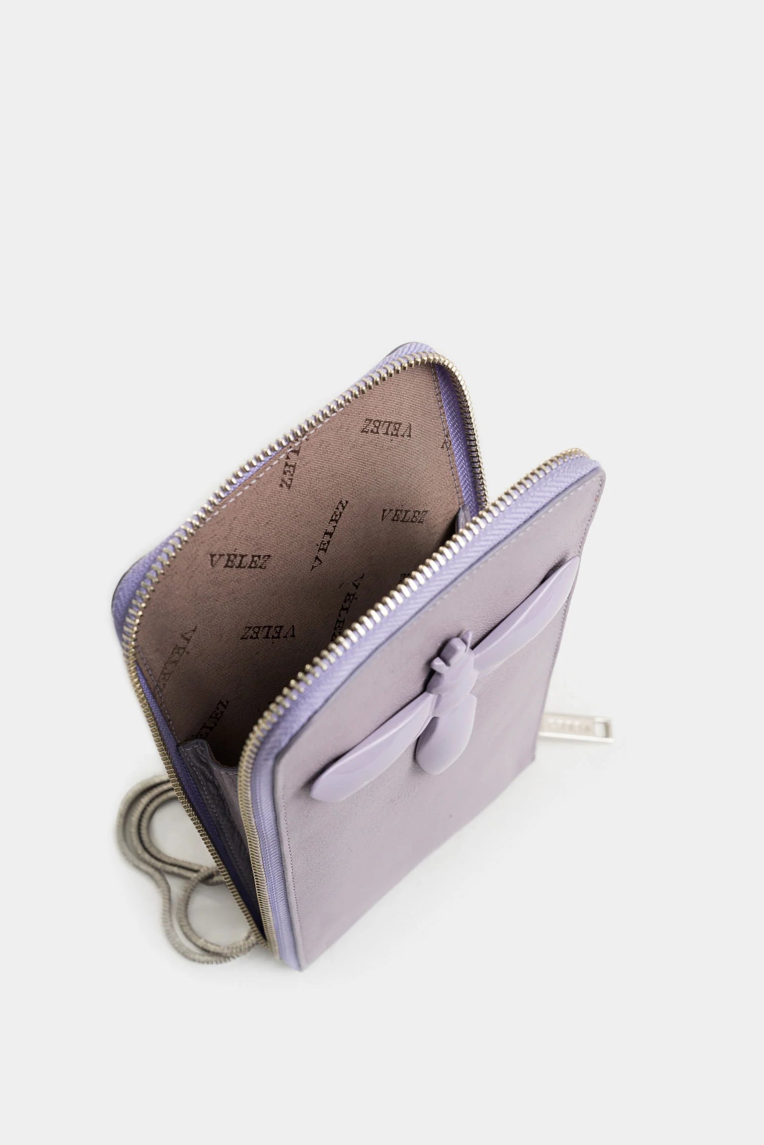 Calas Leather Cell Phone Holder for Women with Bee Marking - Image 5