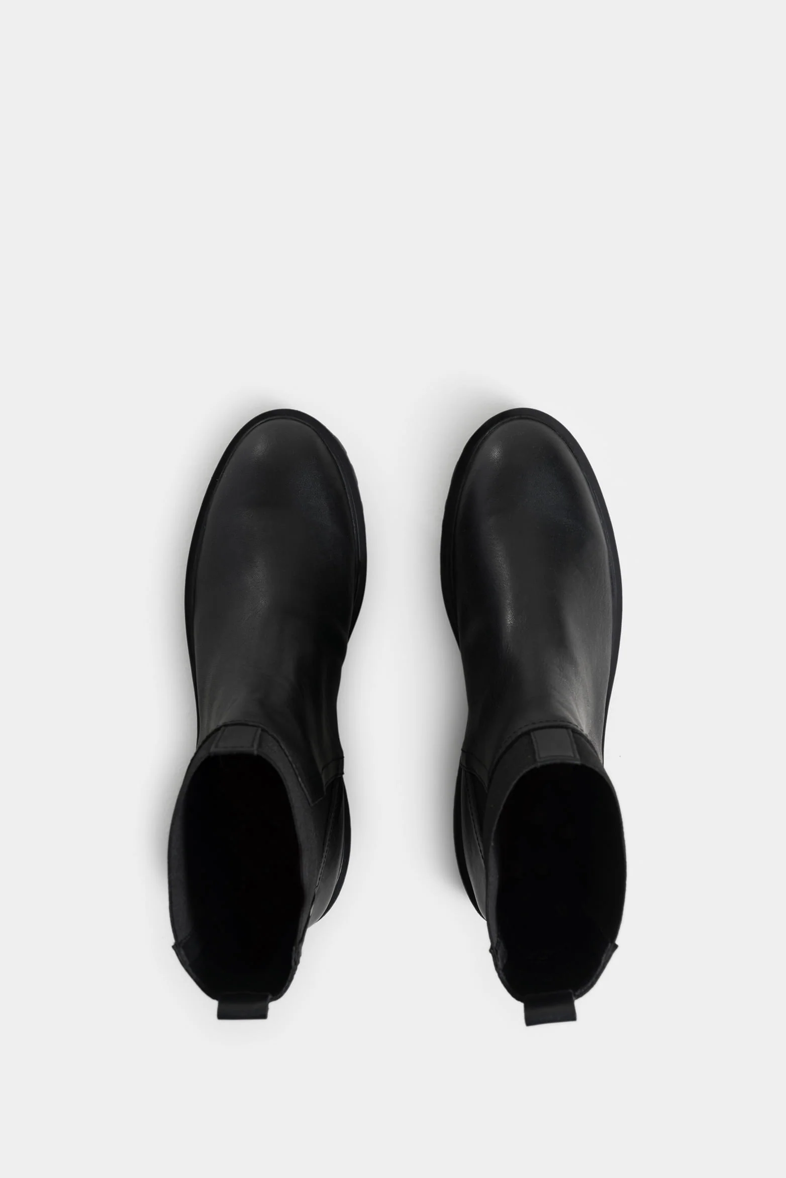 Calitha Leather Ankle Boots for Women with Lug Sole - Image 4