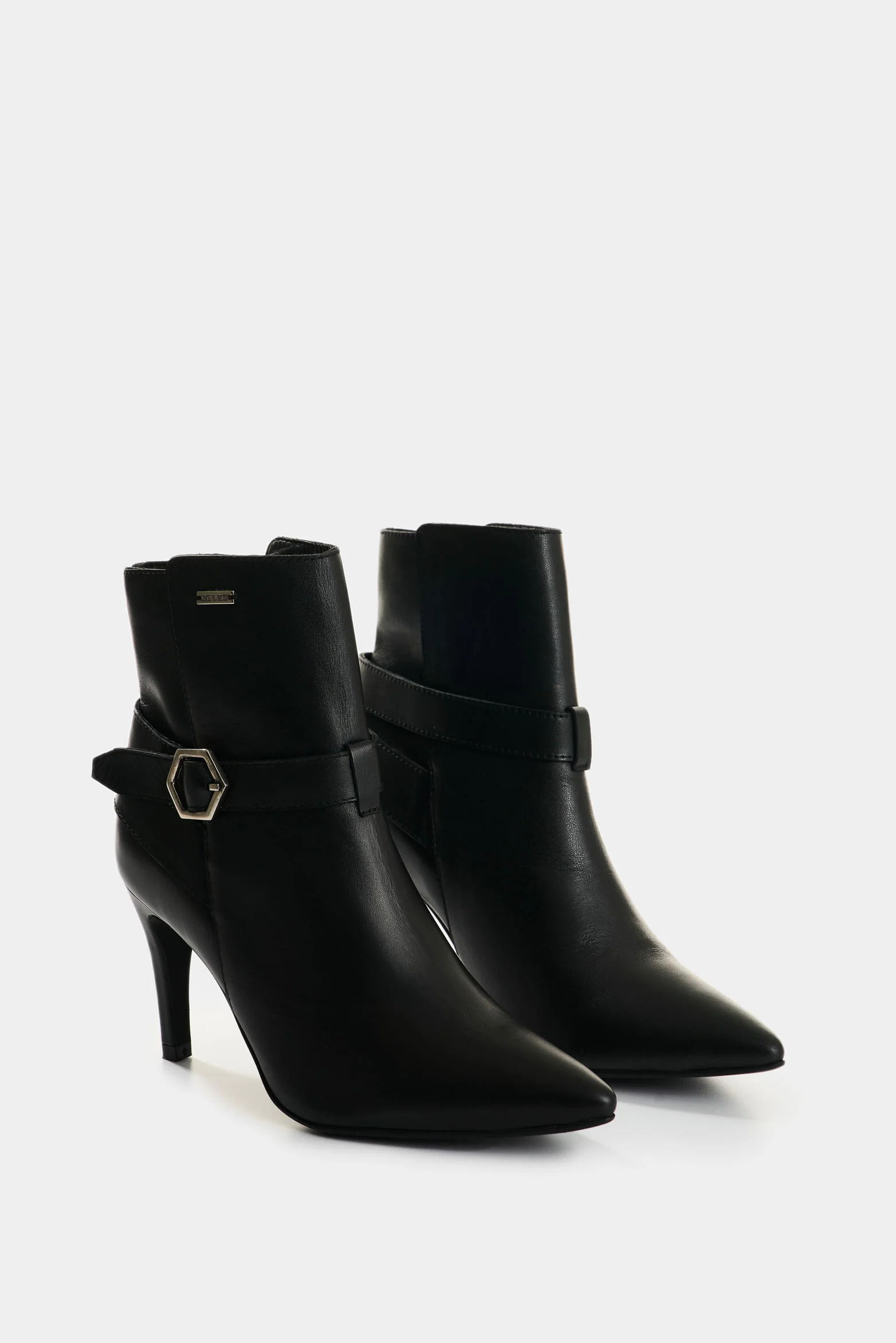 Calix Leather Ankle Boots for Women Office Silhouette - Image 2