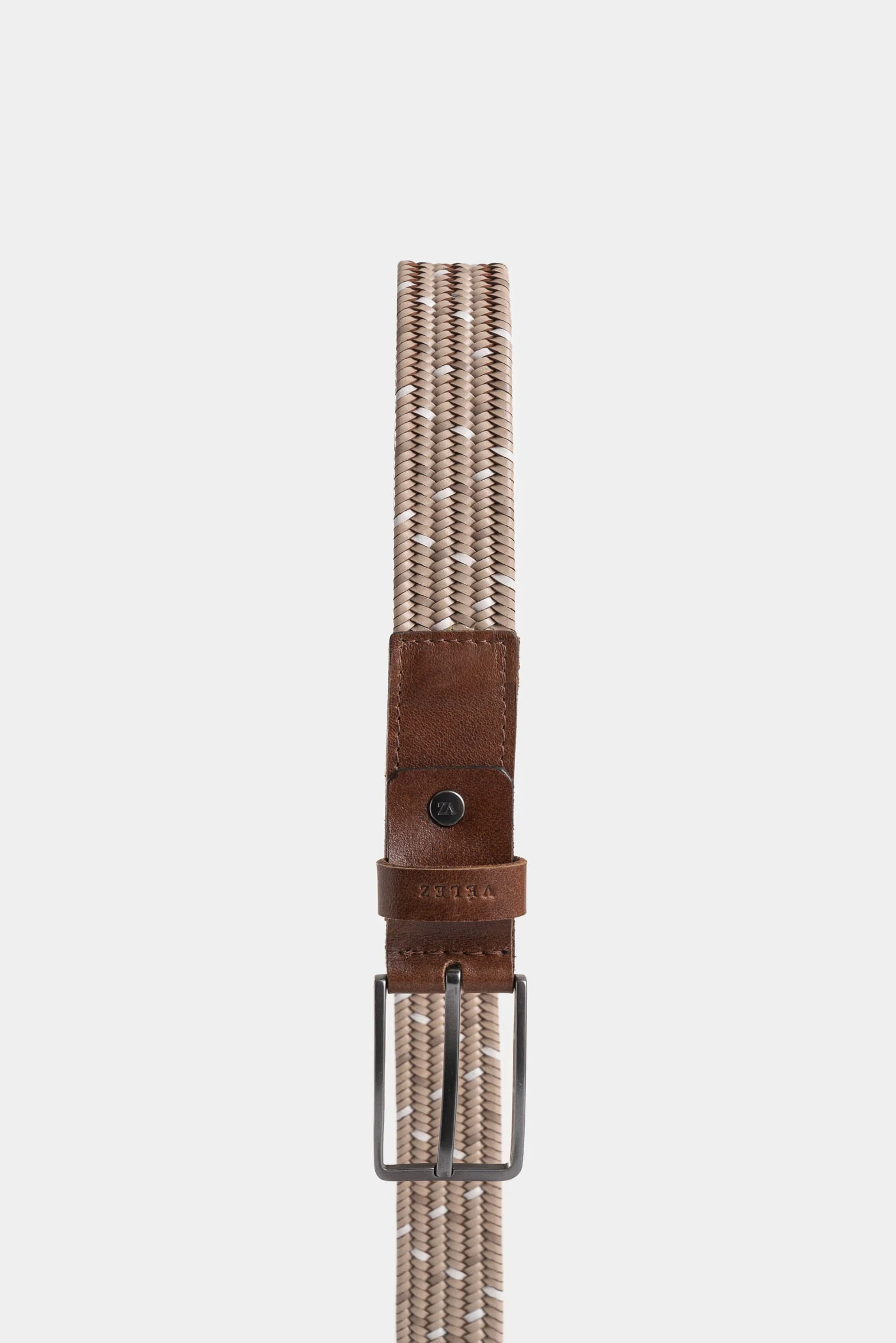 Cetara Regular Leather Belt Braided - Image 2