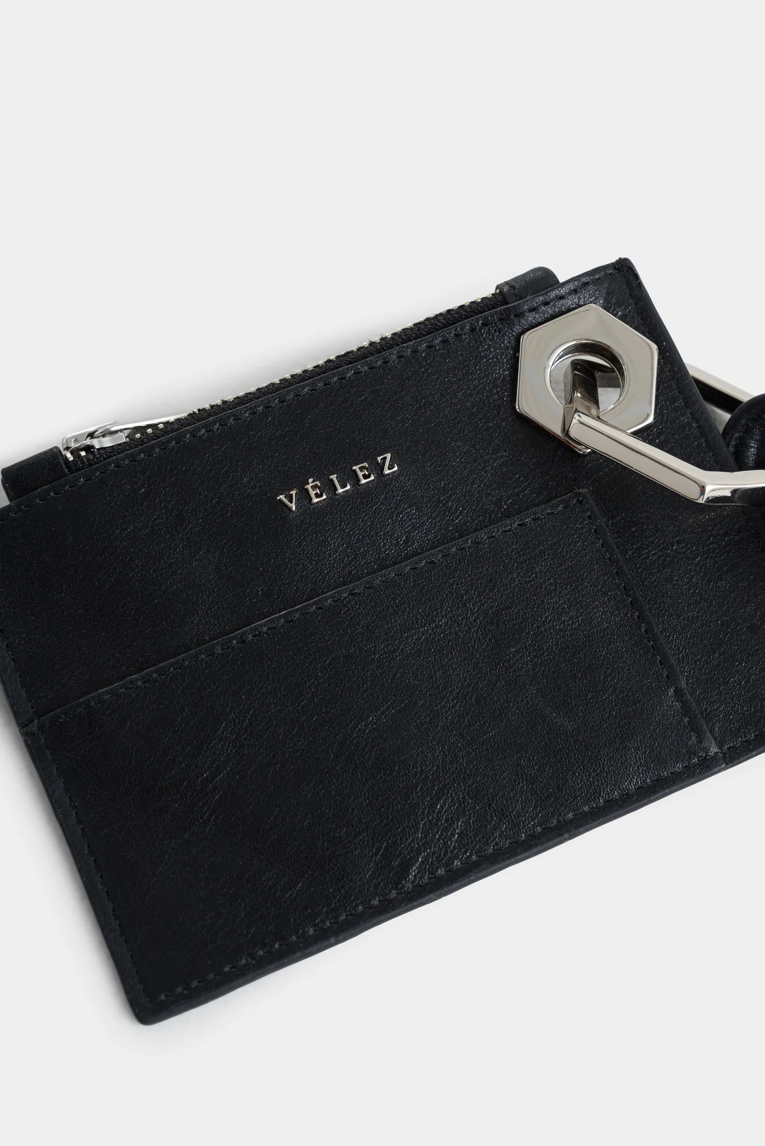 Elaine Leather Document Holder with Removable Handle for Women - Image 4