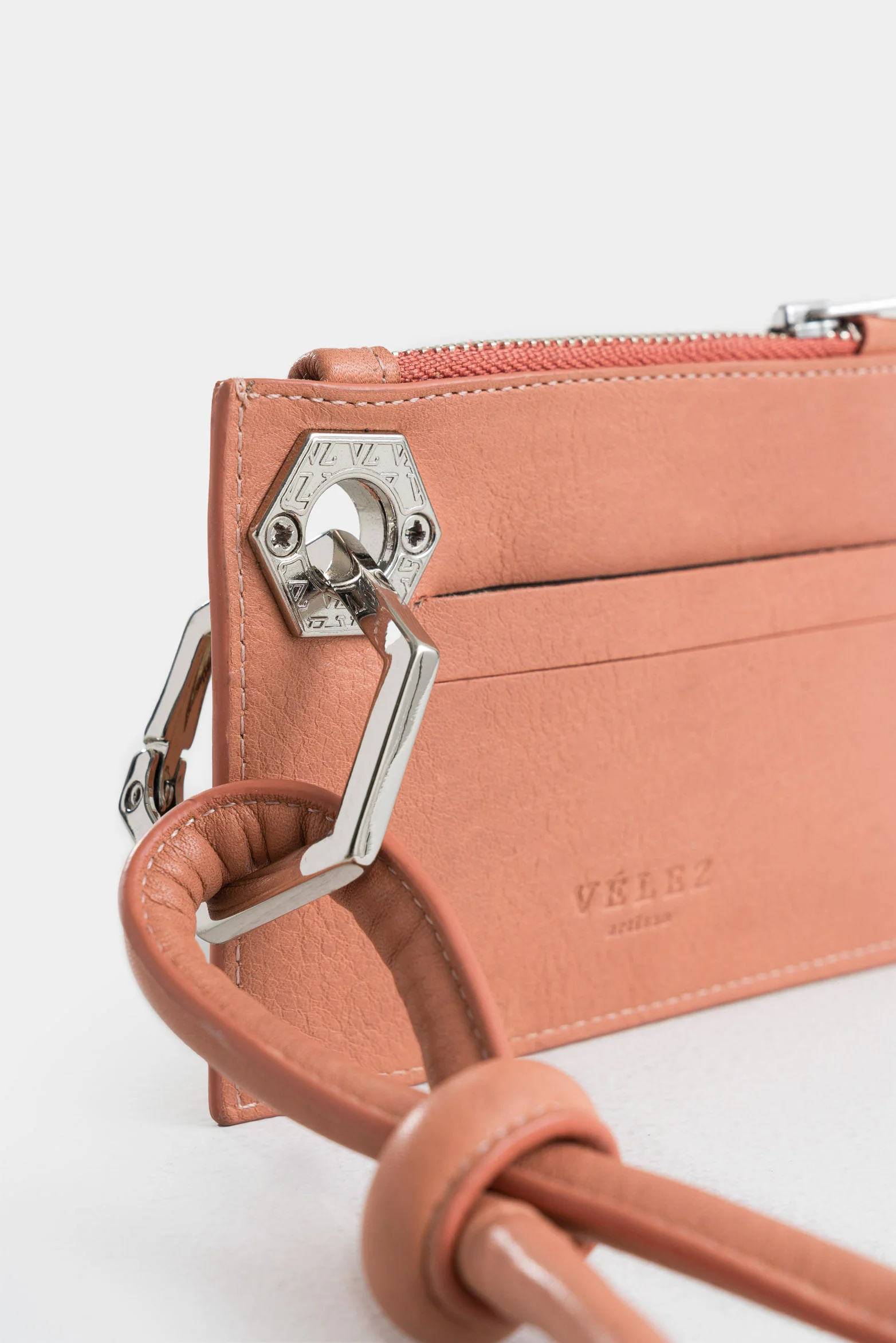 Elaine Leather Document Holder with Removable Handle for Women - Image 5