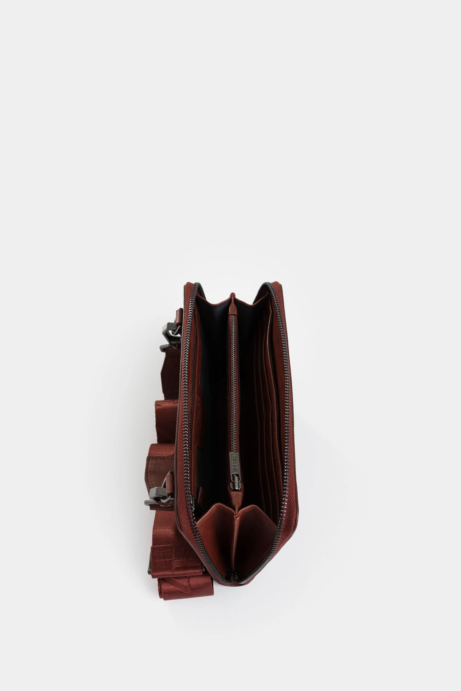 Elba 2 Leather Hands-Free Bag for Women with Brushed Finish - Image 2