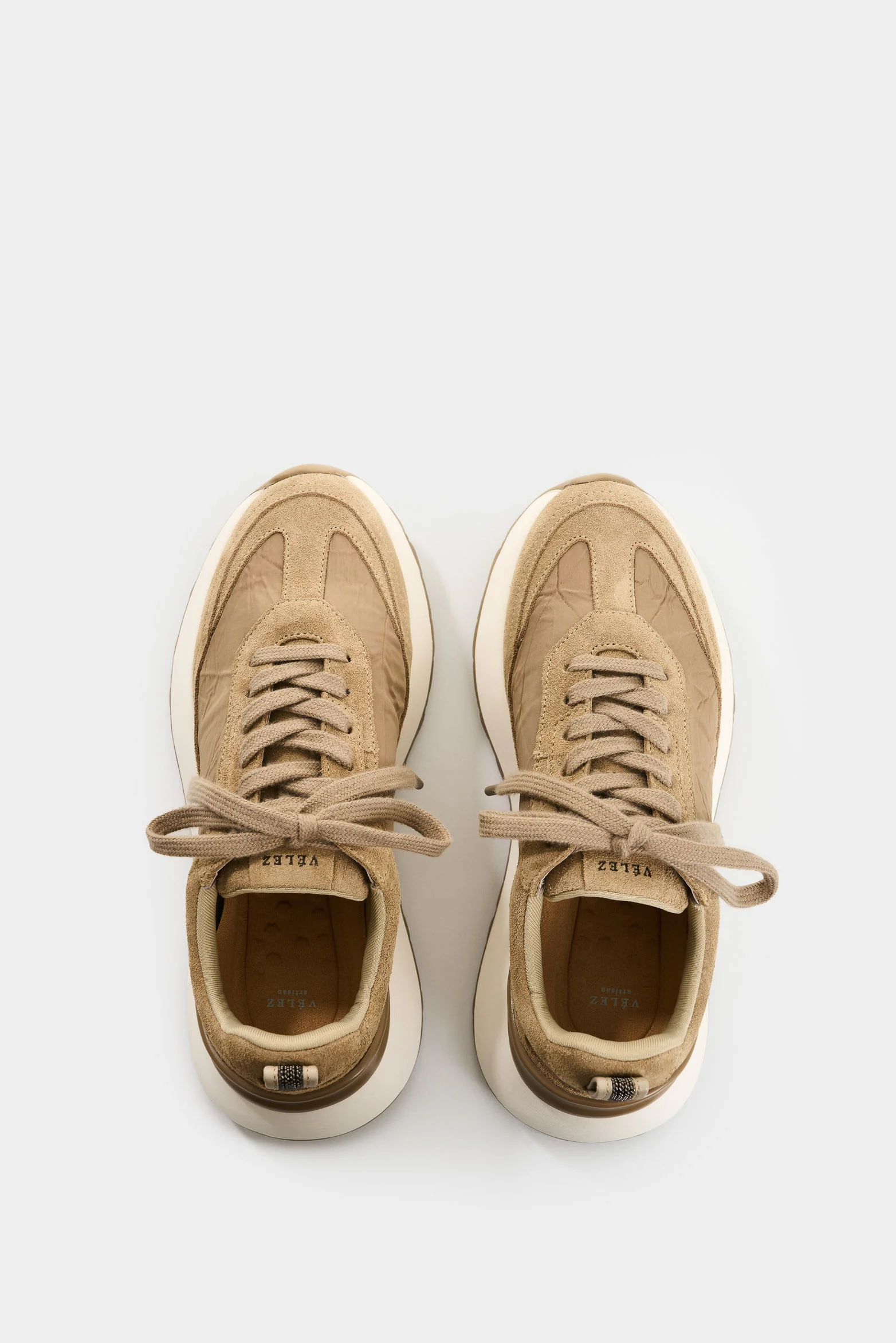 Elios Leather Sneakers for women with millaré detail - Image 4
