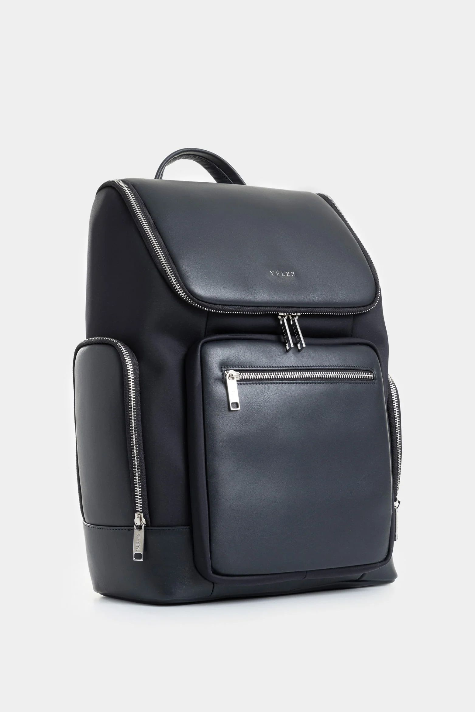 Estival Canvas and Leather Backpack for Men with Leather Detail - Image 2
