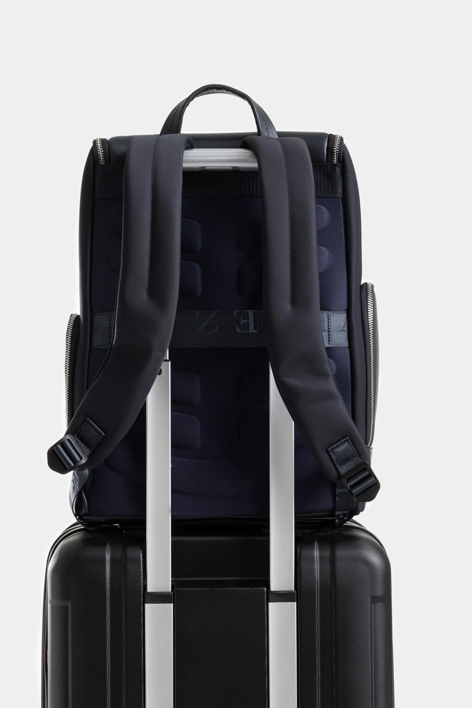 Estival Canvas and Leather Backpack for Men with Leather Detail - Image 3