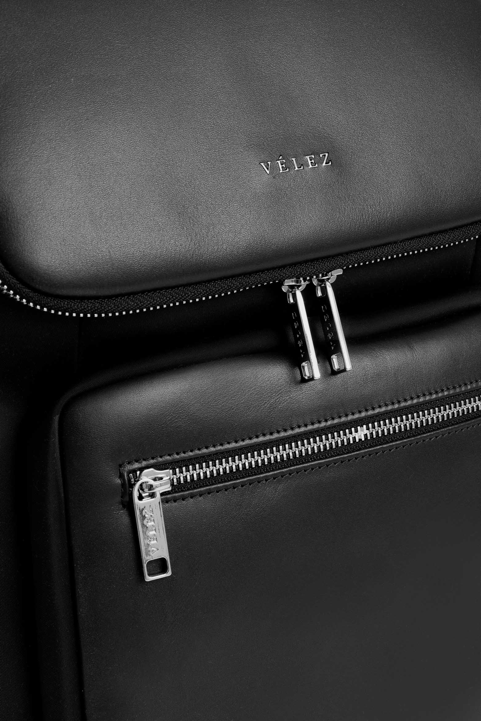 Estival Canvas and Leather Backpack for Men with Leather Detail - Image 4