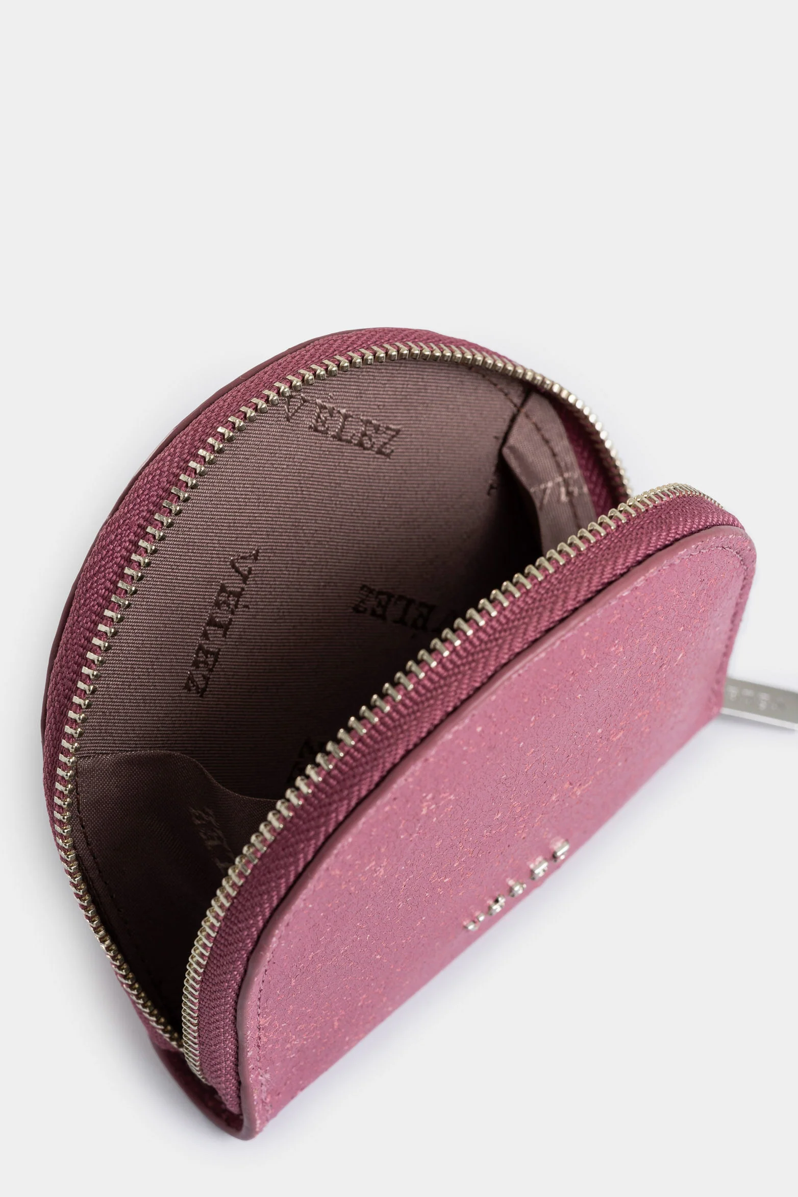 Florence Leather Coin Purse for Women Cracked Finish - Image 5