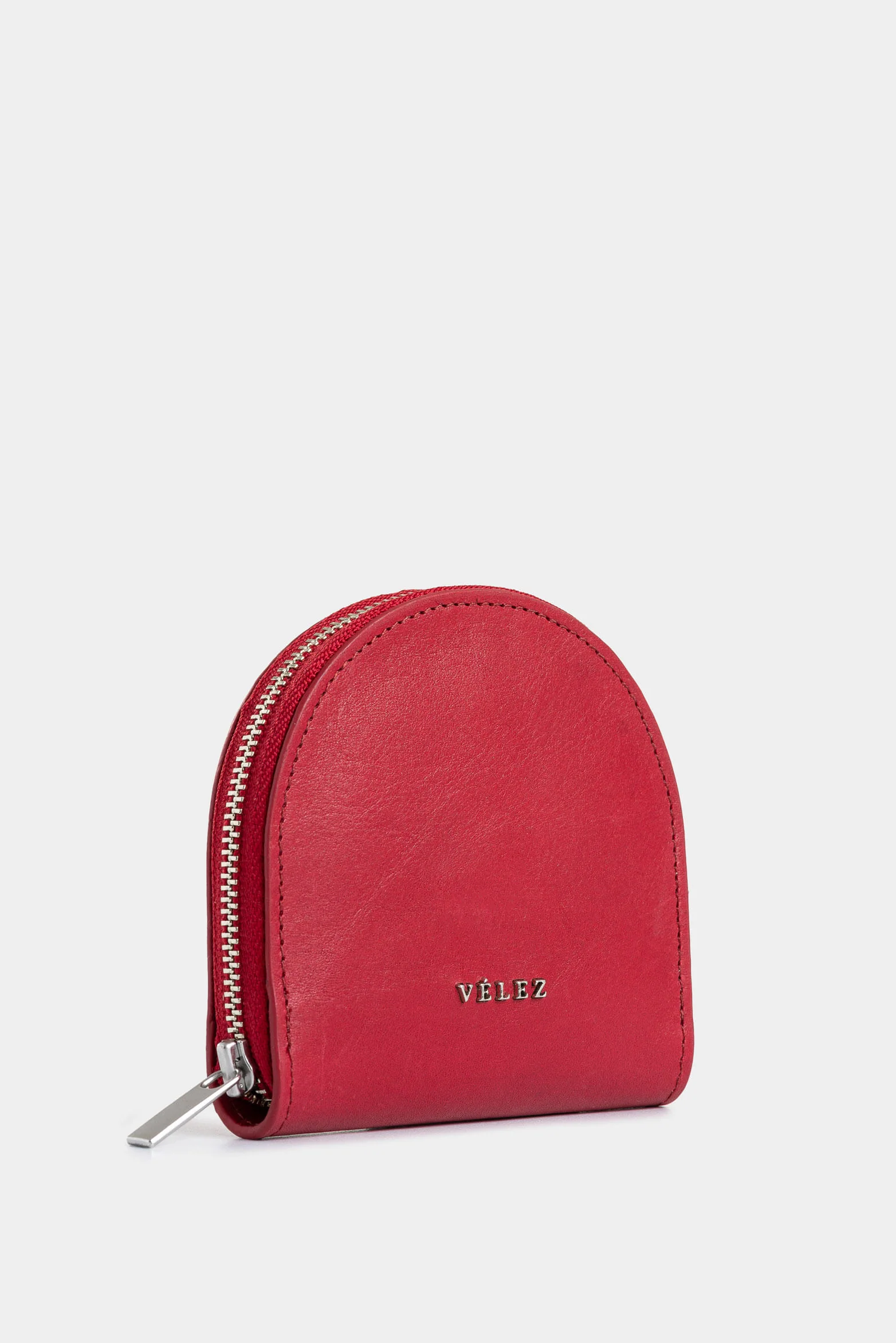 Florence Leather Coin Purse for Women Crackled Finish - Image 2