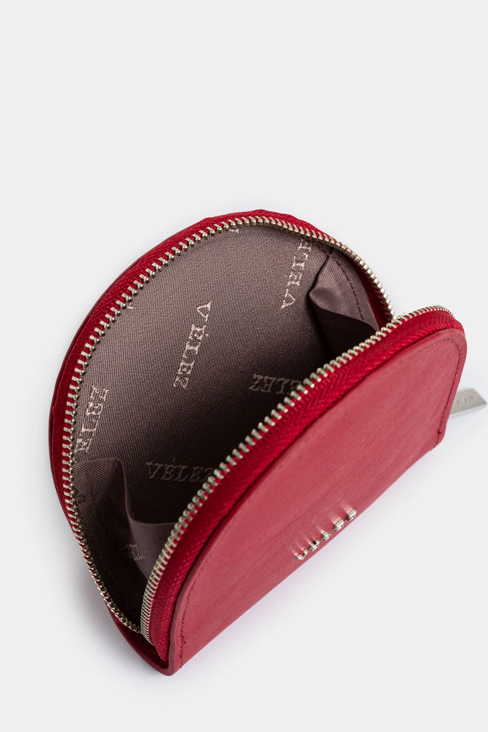 Florence Leather Coin Purse for Women Crackled Finish - Image 5