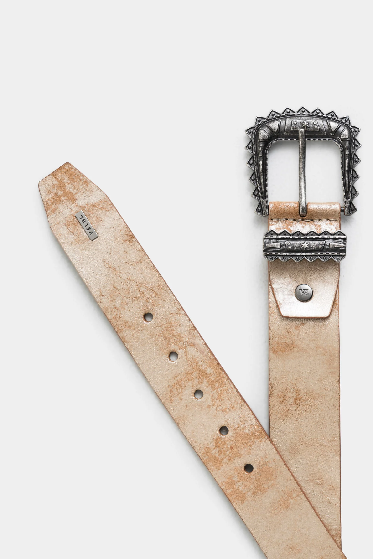 Folia Leather Boho-Inspired Belt for Women - Image 3