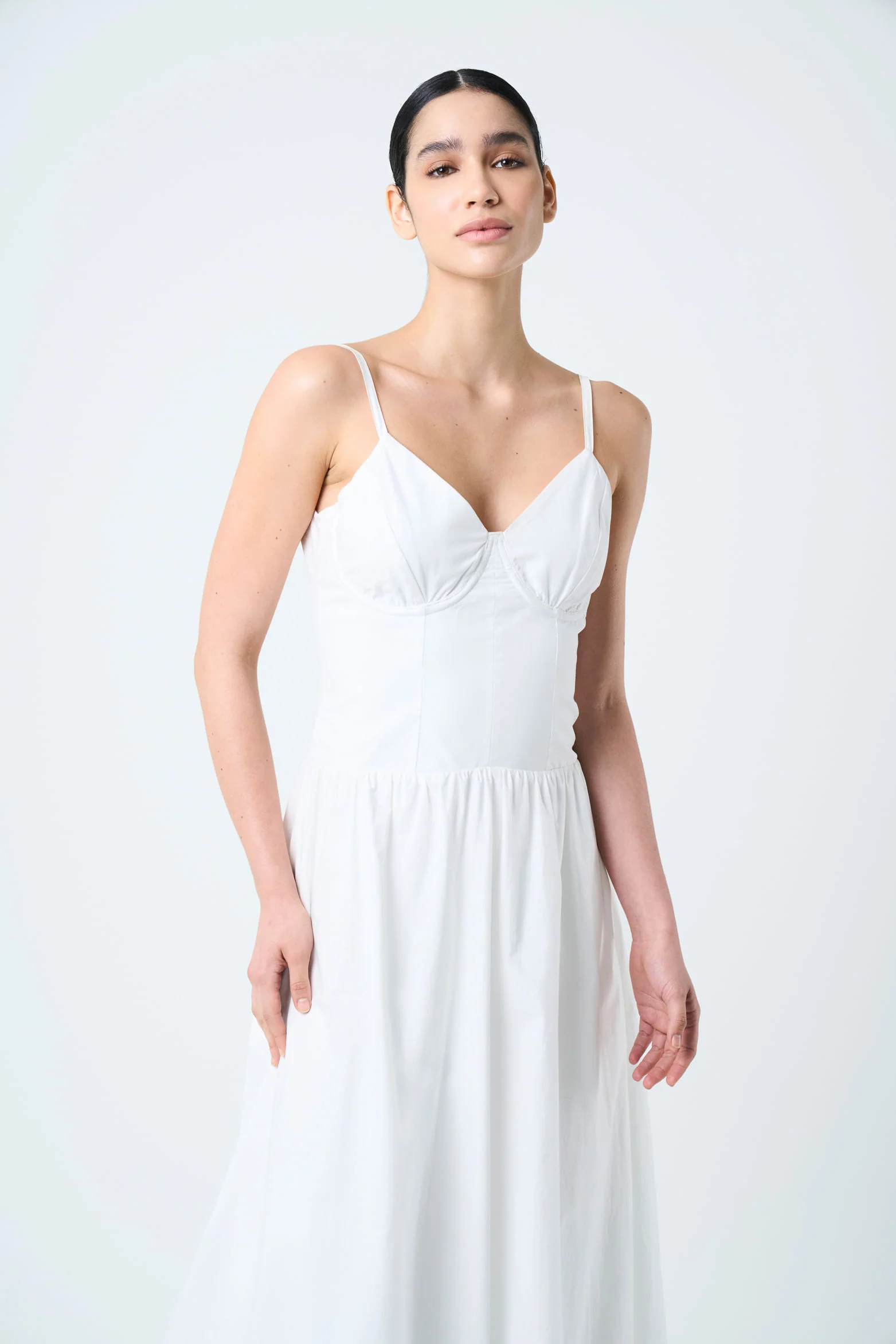 Fugaz Midi Dress for Women Balloon Silhouette - Image 4