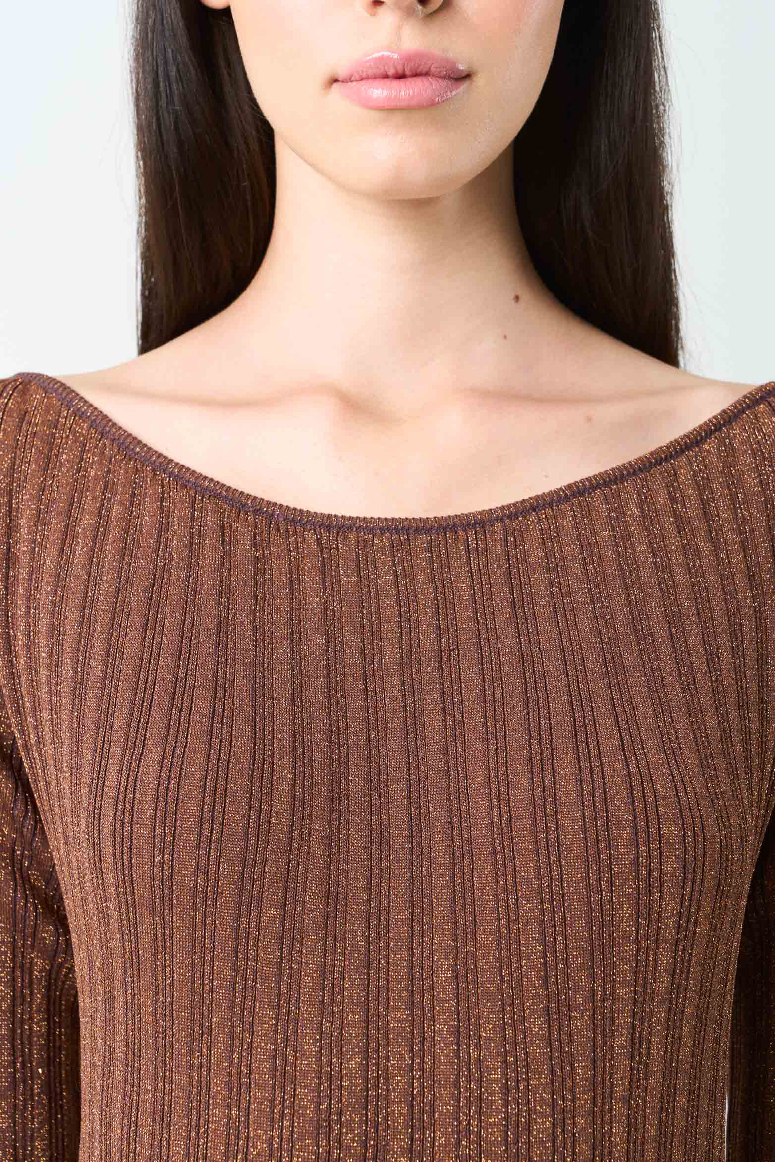 Gael Fitted Knit Dress for Women - Image 7