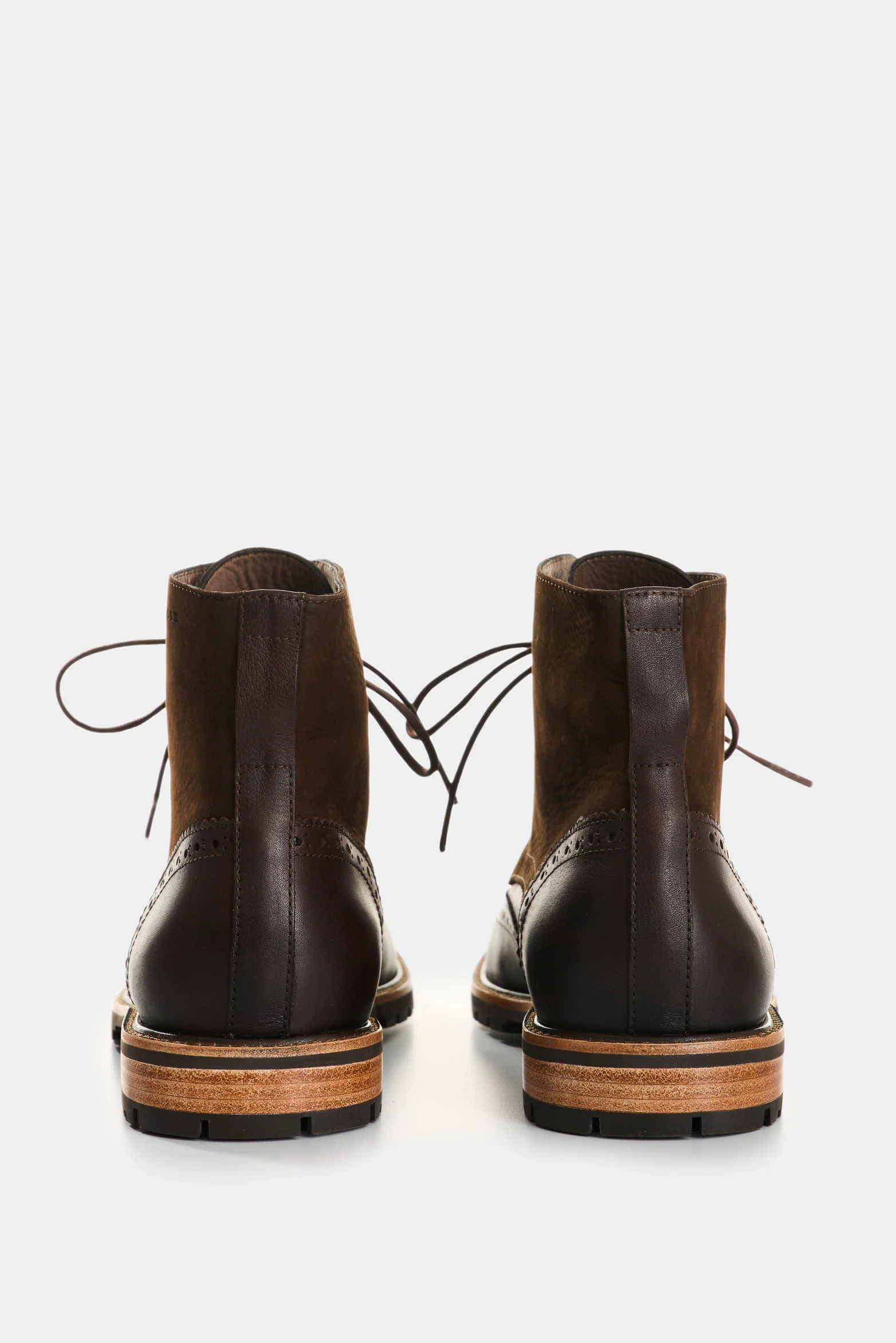 Gael Suede and Smooth Leather Boots for Men - Image 3