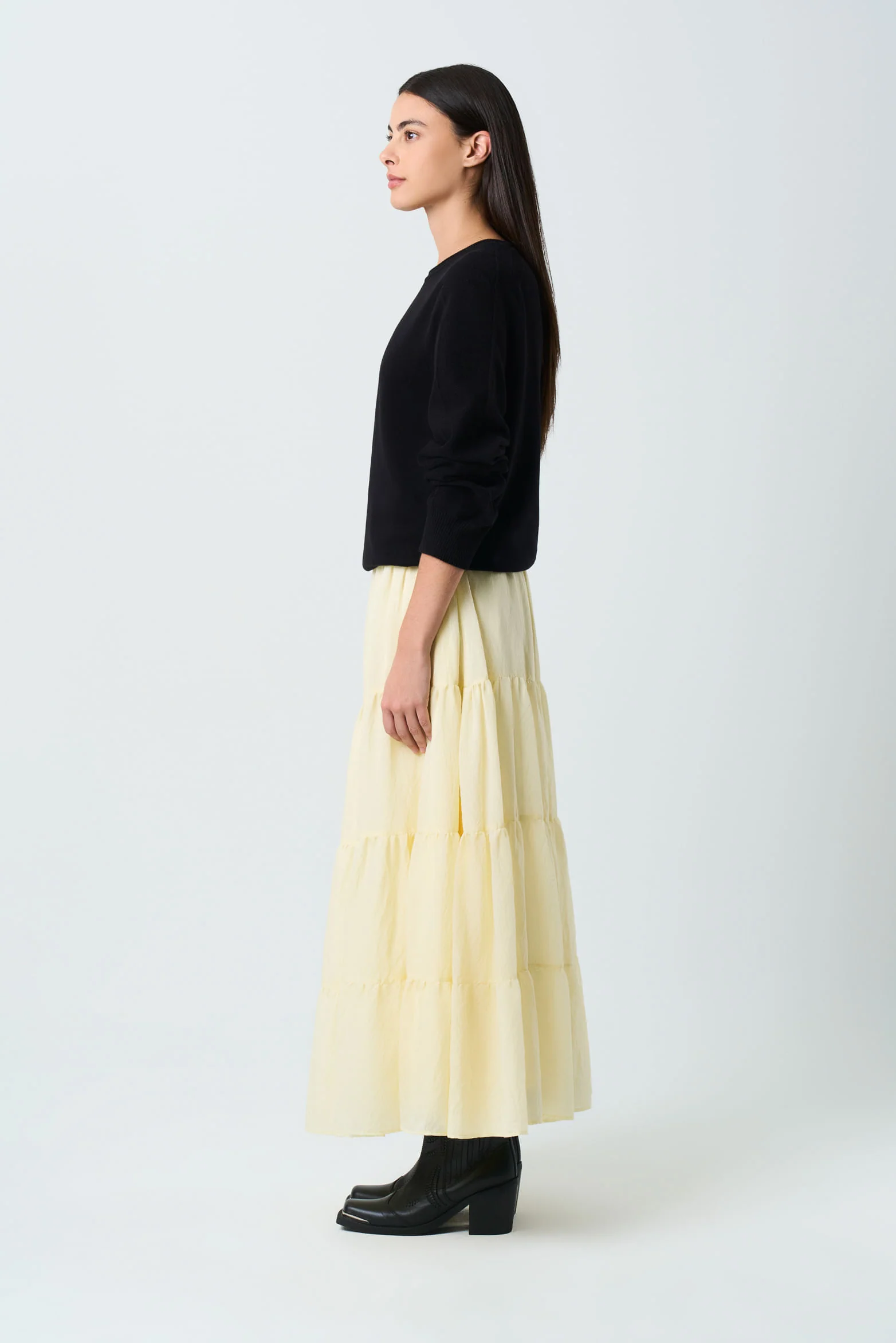Galera Layered Long Skirt - Image 2