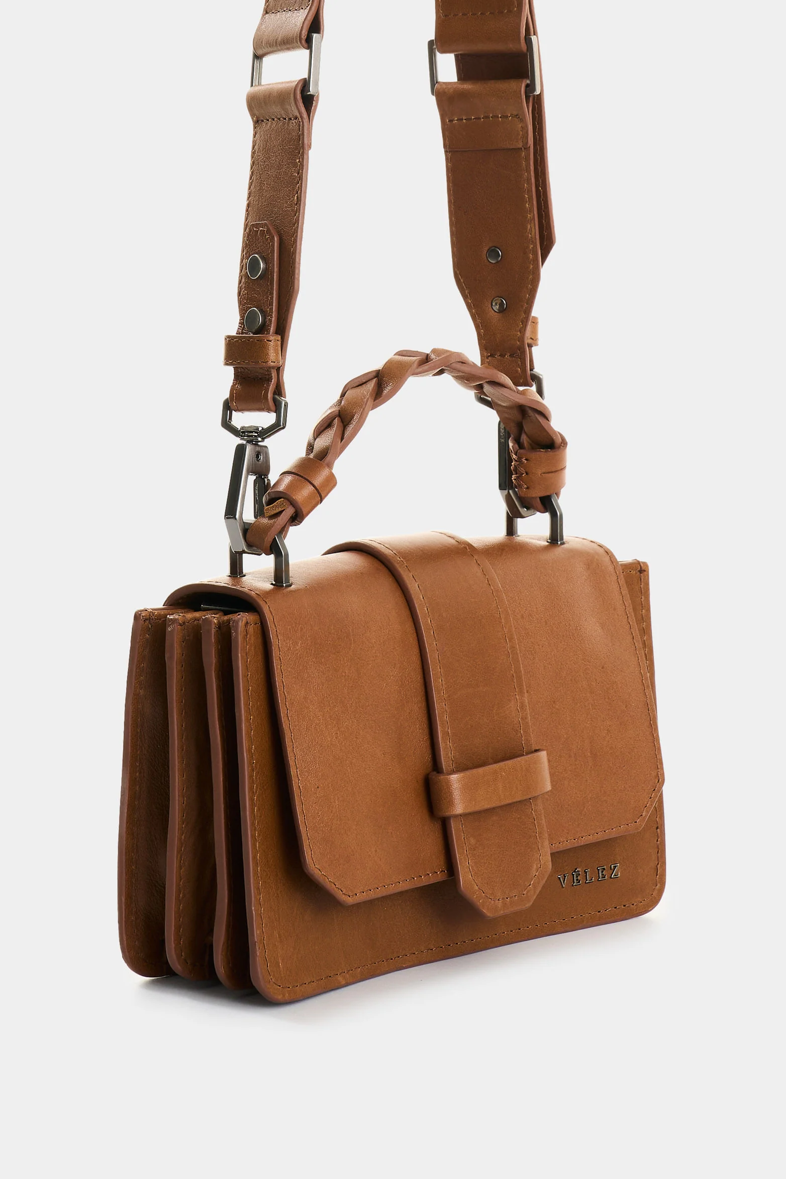 Garniel leather crossbody bag for women - Image 2