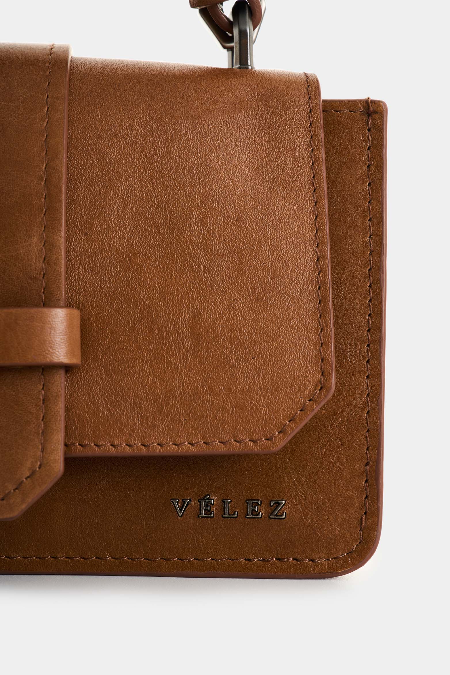 Garniel leather crossbody bag for women - Image 4