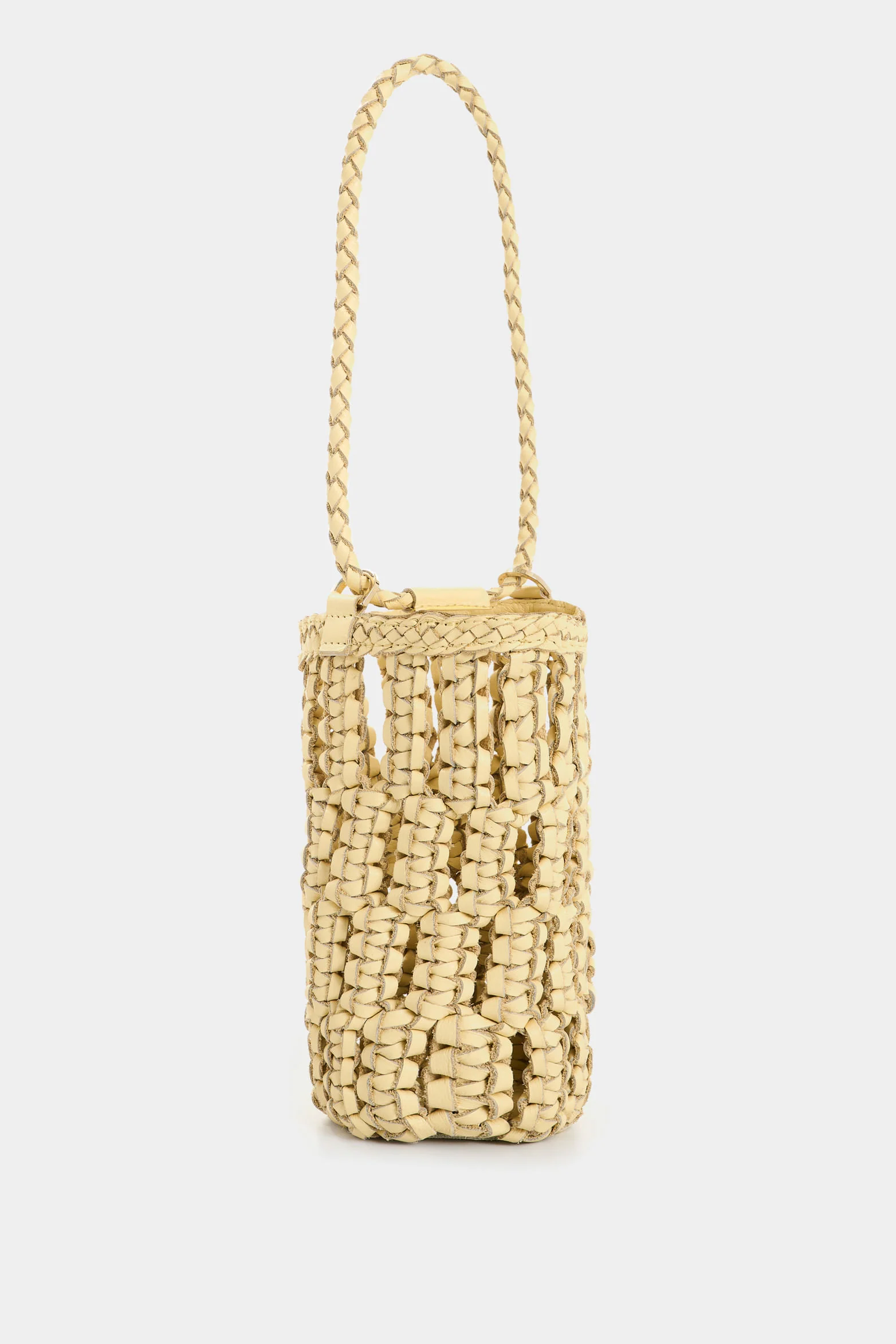 Gleam Braided Leather Crossbody Bag for Women - Image 4