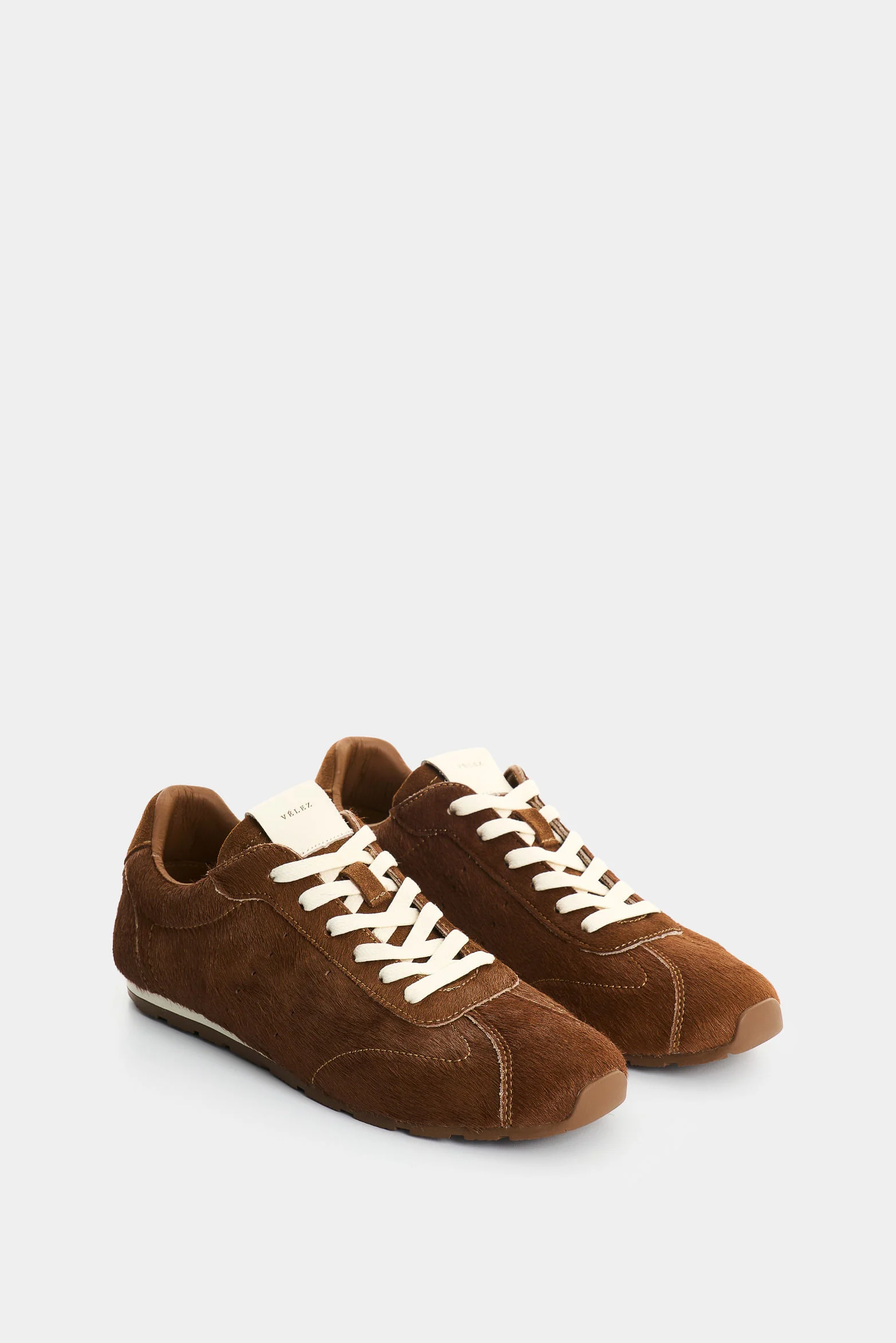Hair-On Leather Sneakers for Women Savanna - Image 2