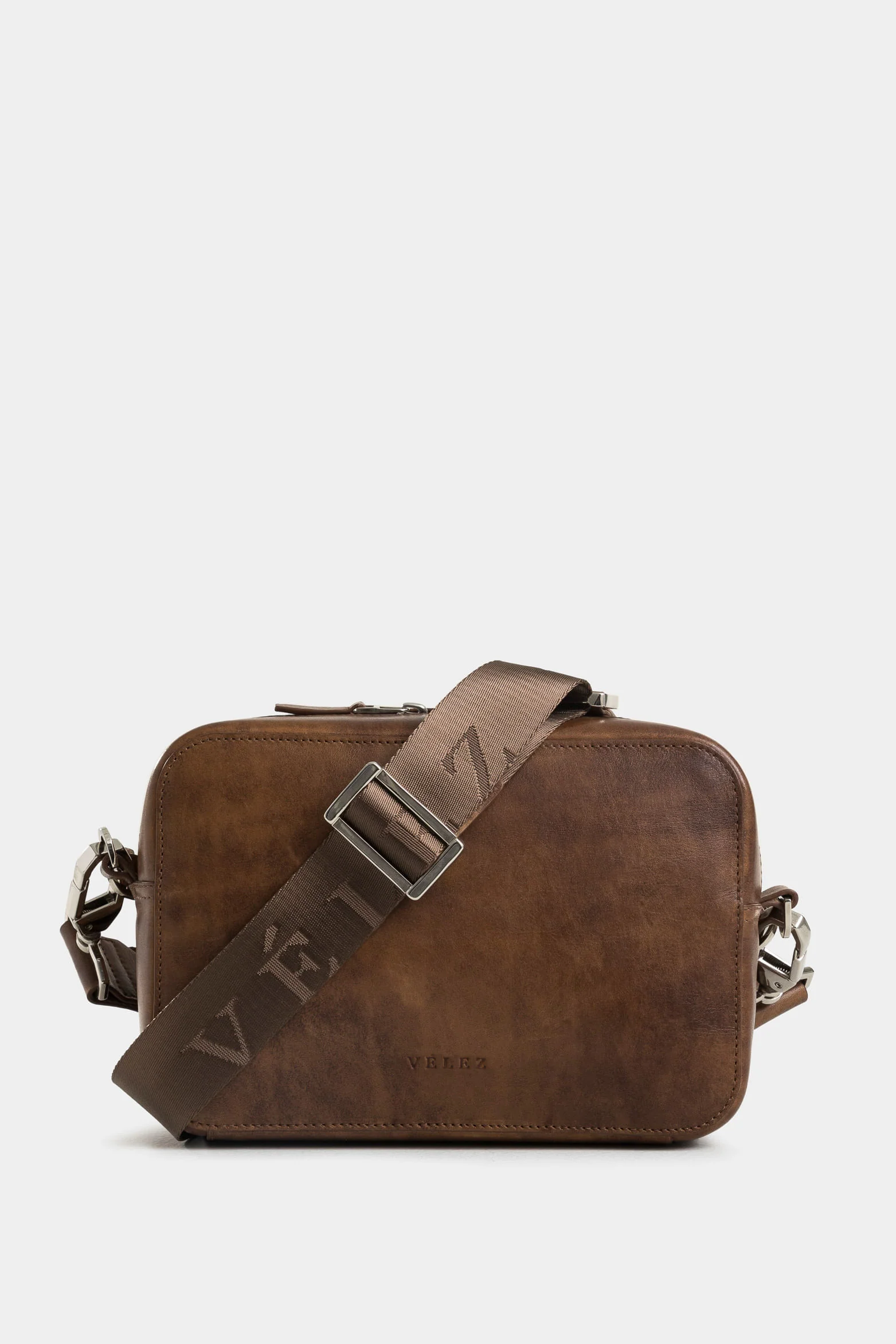 Halo 2 Smooth and Sueded Leather Multifunctional Hands-Free Bag for Men - Image 3