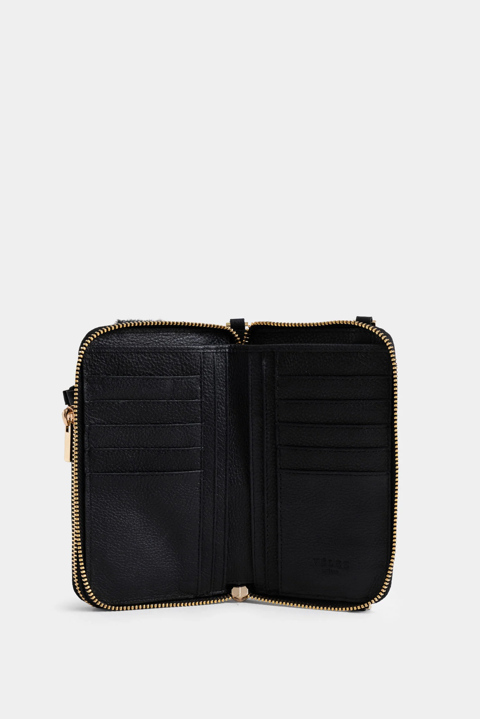 Ibiza Leather Checkbook Holder with Removable Strap - Image 2